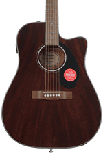 Photo of Fender CD-60SCE All Mahogany Acoustic Guitar - Natural