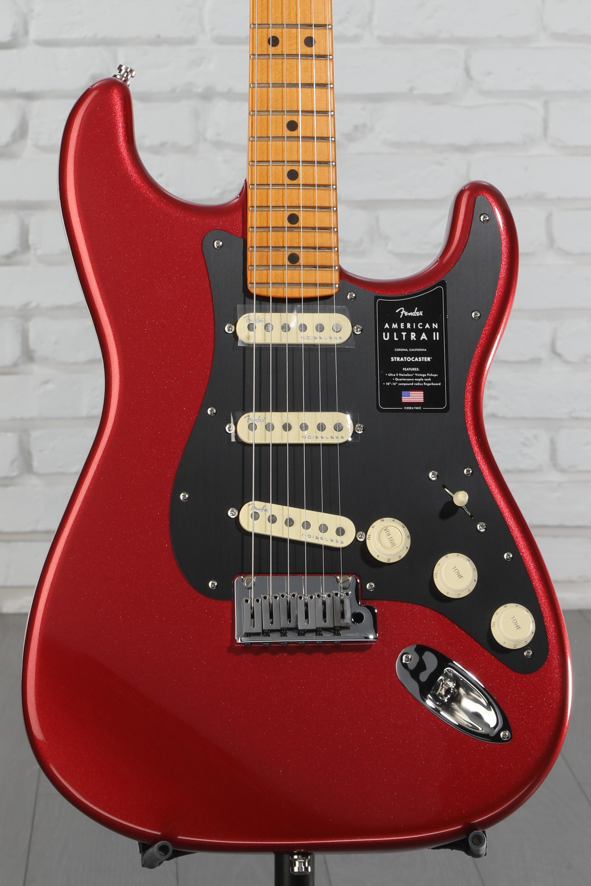 Fender American Ultra II Stratocaster Electric Guitar - Sinister