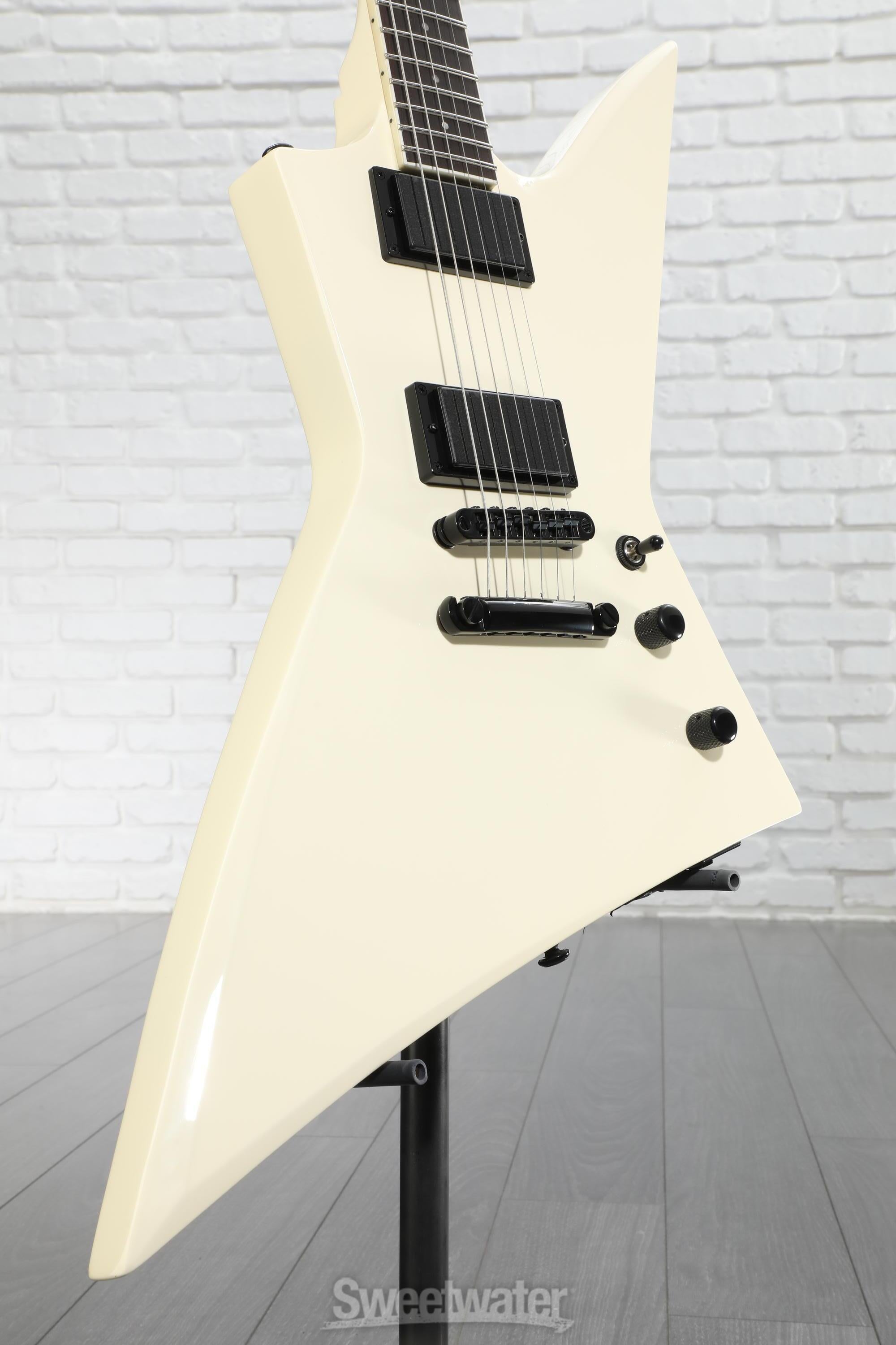 ESP LTD EX-200 Solidbody Electric Guitar - Olympic White | Sweetwater
