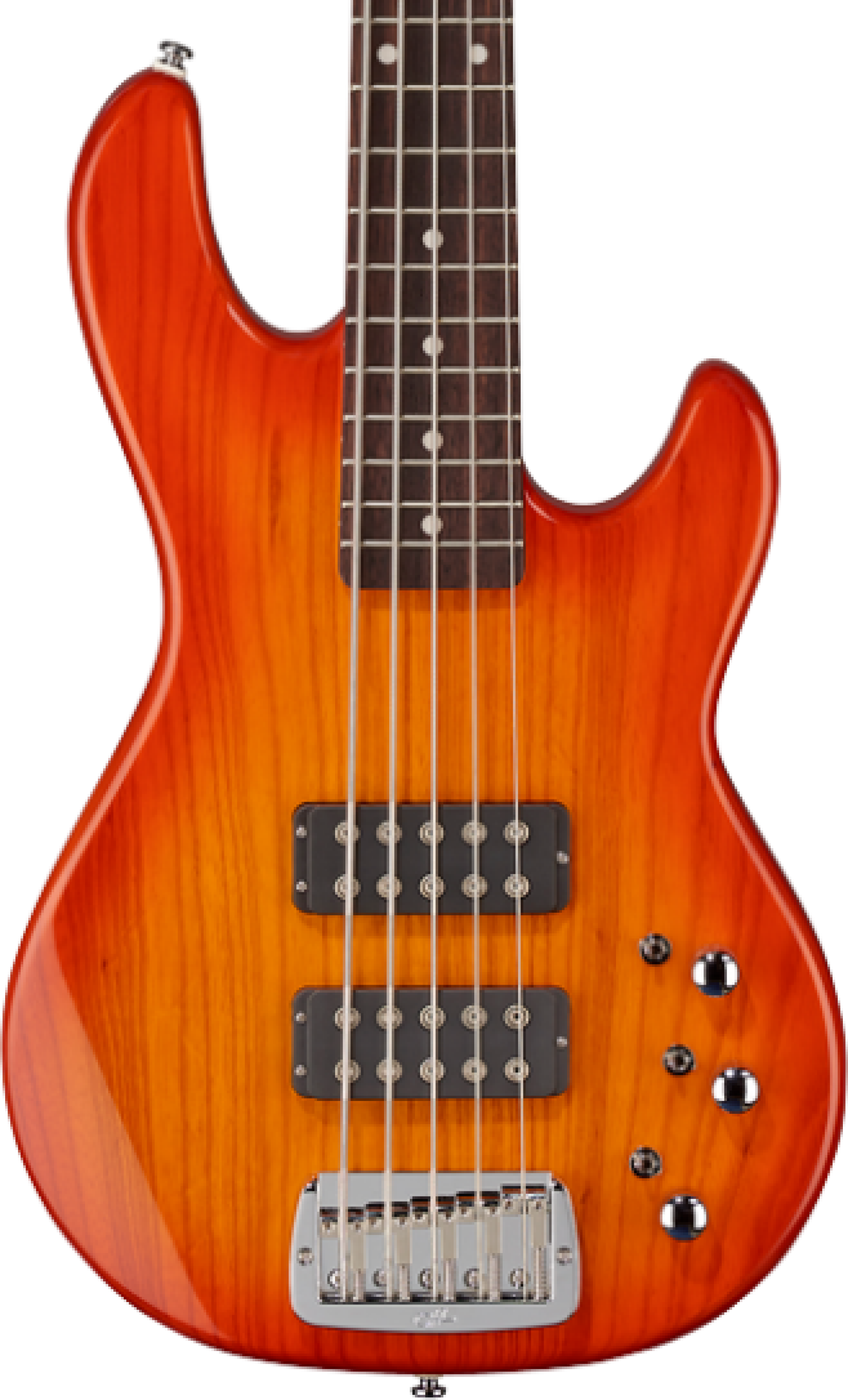 G&L Tribute L-2500 Bass Guitar - Honeyburst | Sweetwater
