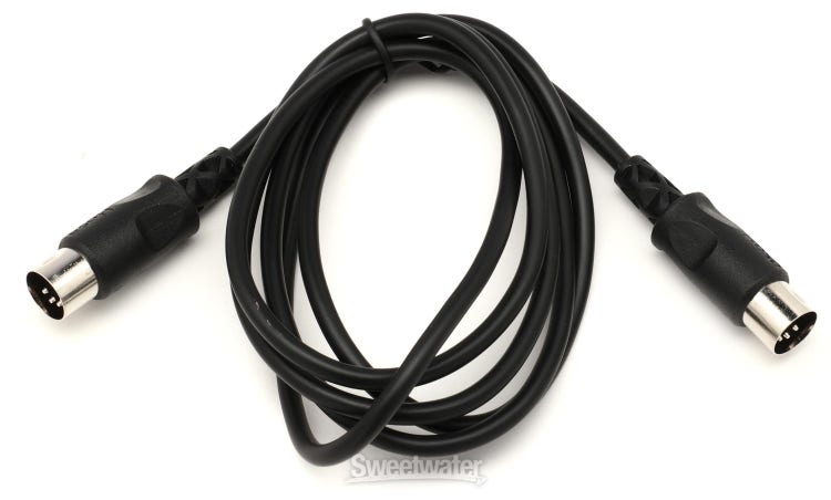 Hosa MID-305BK, MIDI Cable, 5-pin DIN To Same, 5 Ft - Foto 3