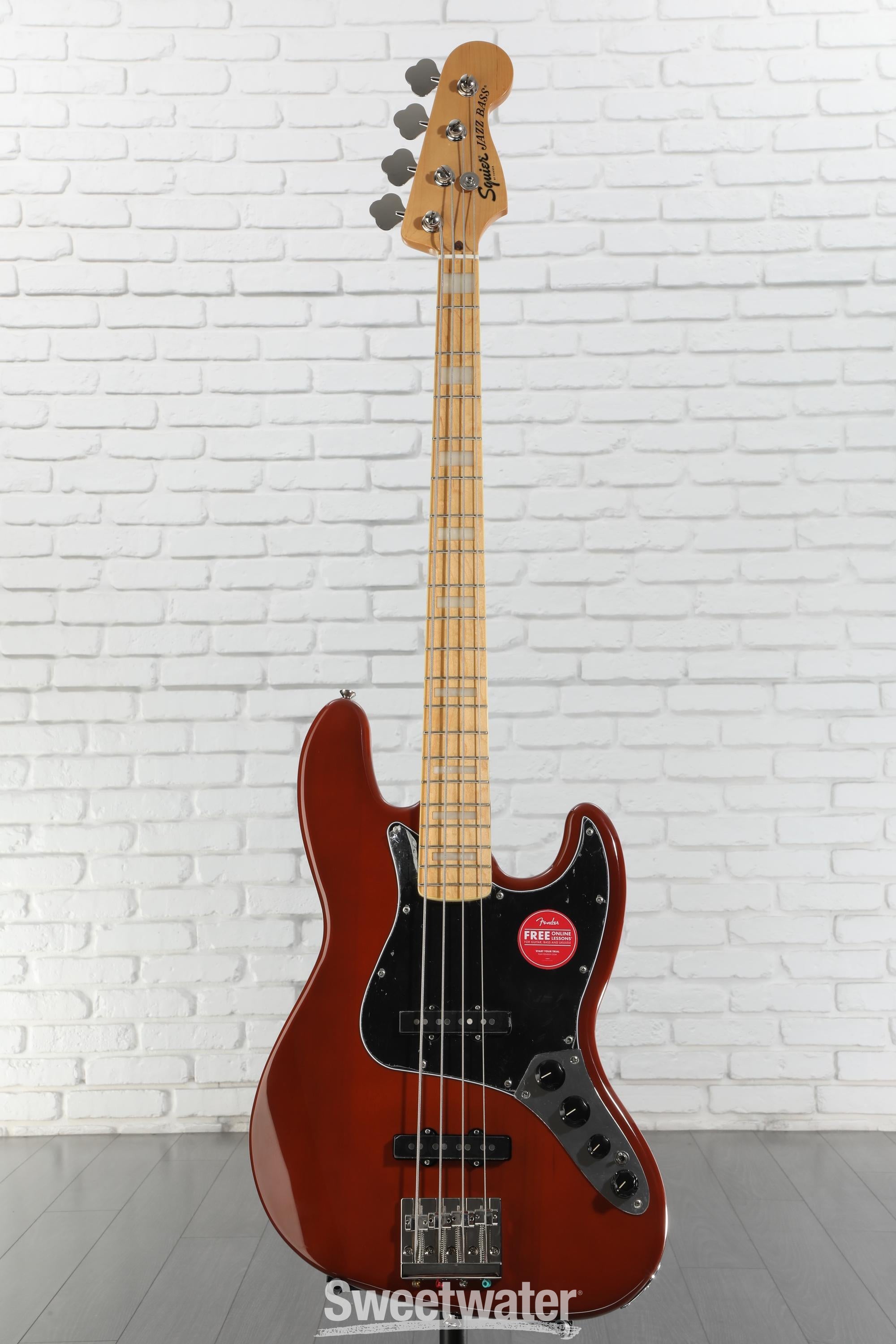 Squier Jazz Bass キャンディオレンジ Squier Affinity Jazz Bass Limited-Edition Pack With Fender