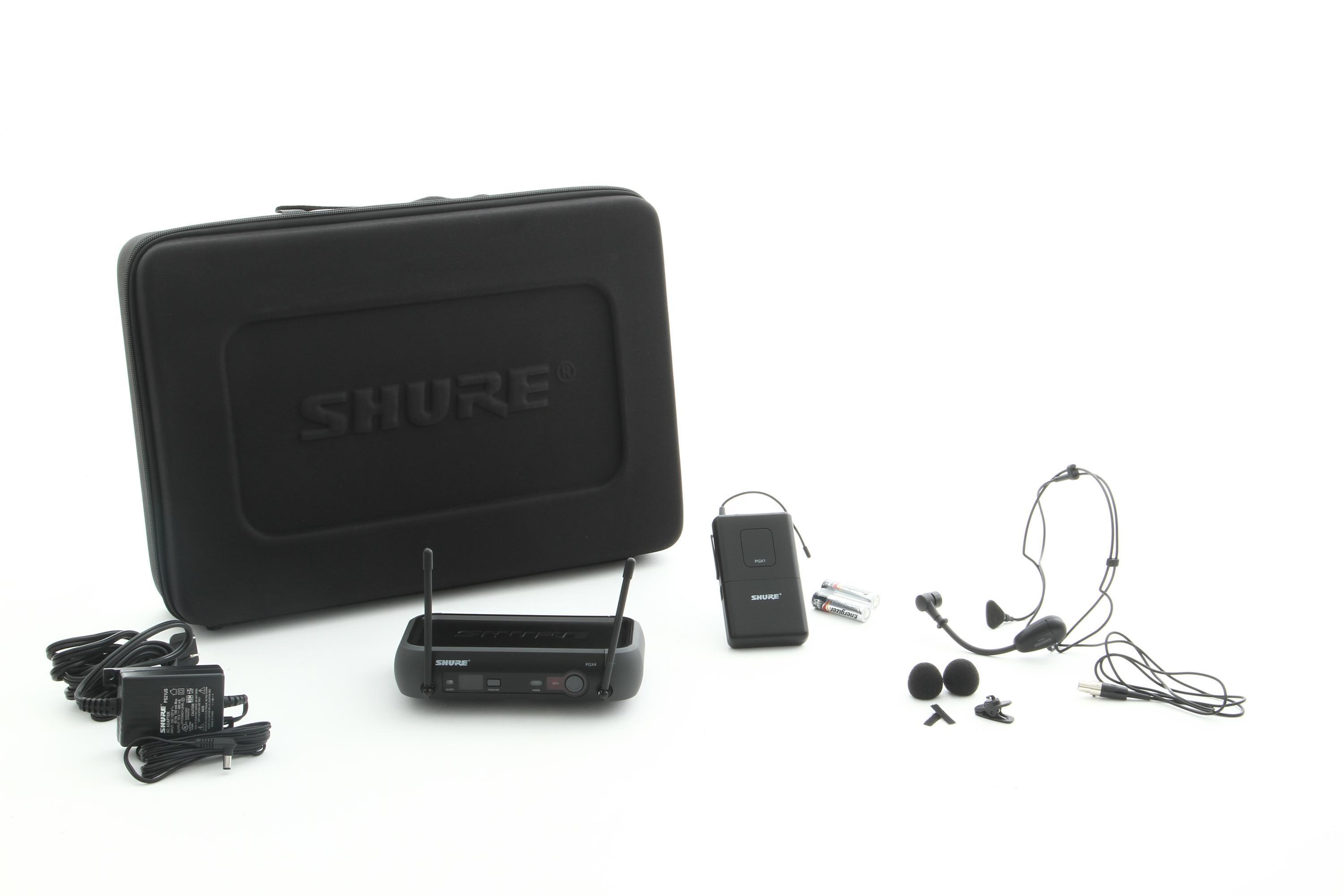 Shure PGX14 PG30 Headworn Wireless System J6 Band 572 590 MHz