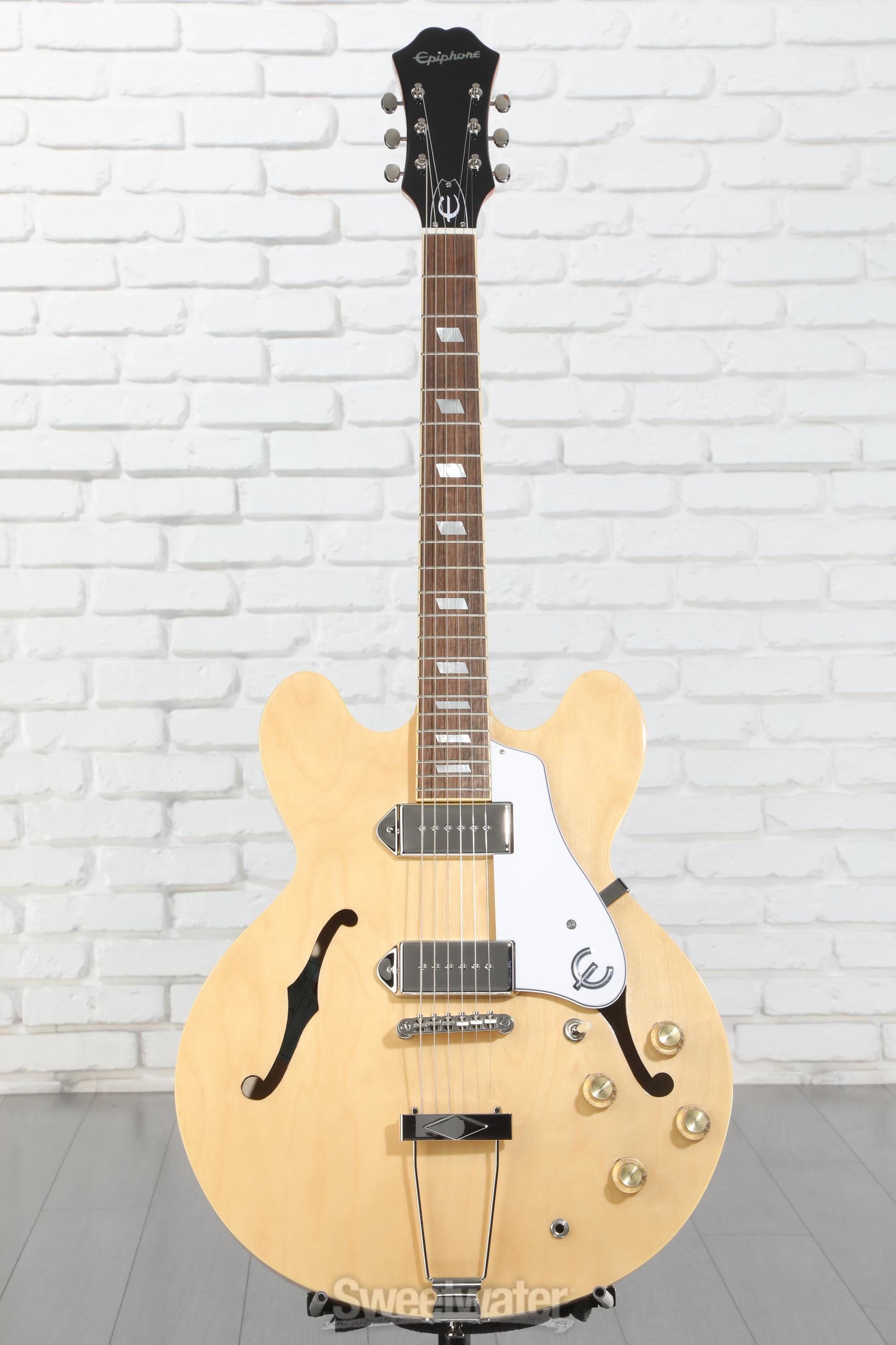 Epiphone Casino Hollowbody Electric Guitar - Natural | Sweetwater