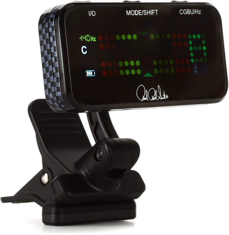 PRS Rechargeable Clip-on Headstock Tuner