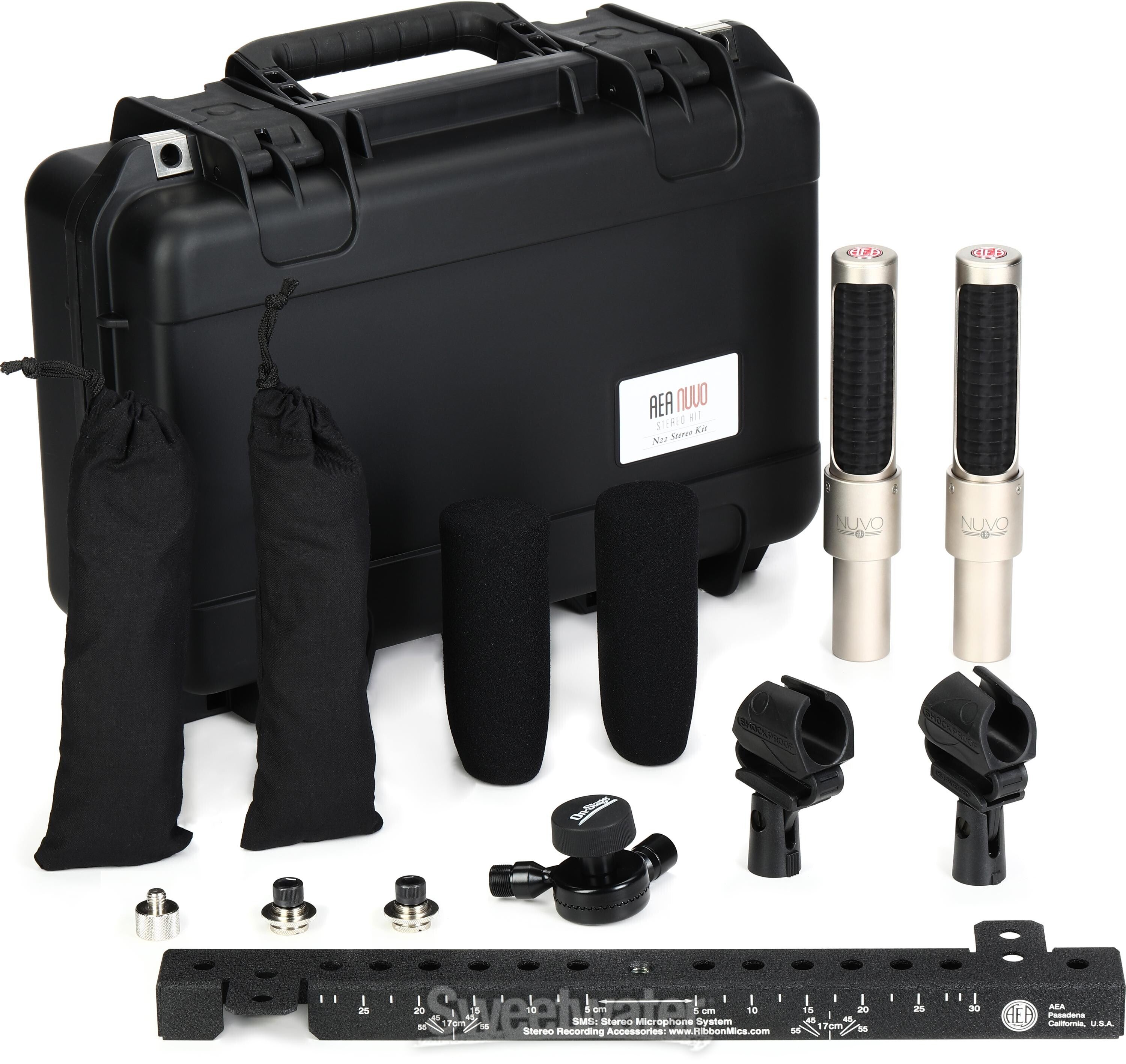 AEA N22 Stereo Kit Ribbon Microphone - Stereo Kit | Sweetwater
