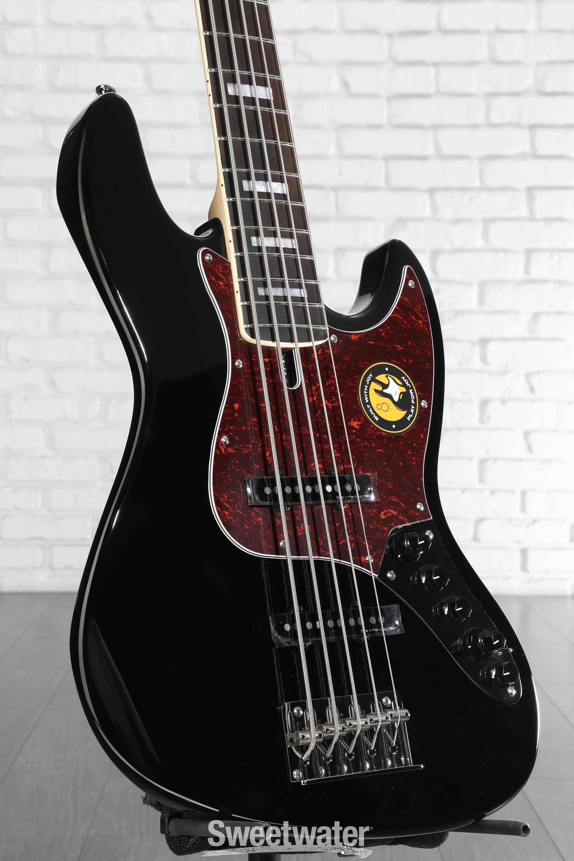 Sire Marcus Miller V7 Alder 5-string Bass Guitar - Black | Sweetwater