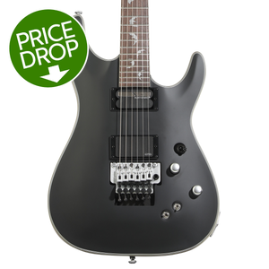 Schecter Damien Platinum 6 FR-S Electric Guitar - Satin Black Schecter Damien Platinum 6 FR-S Electric Guitar - Satin Black