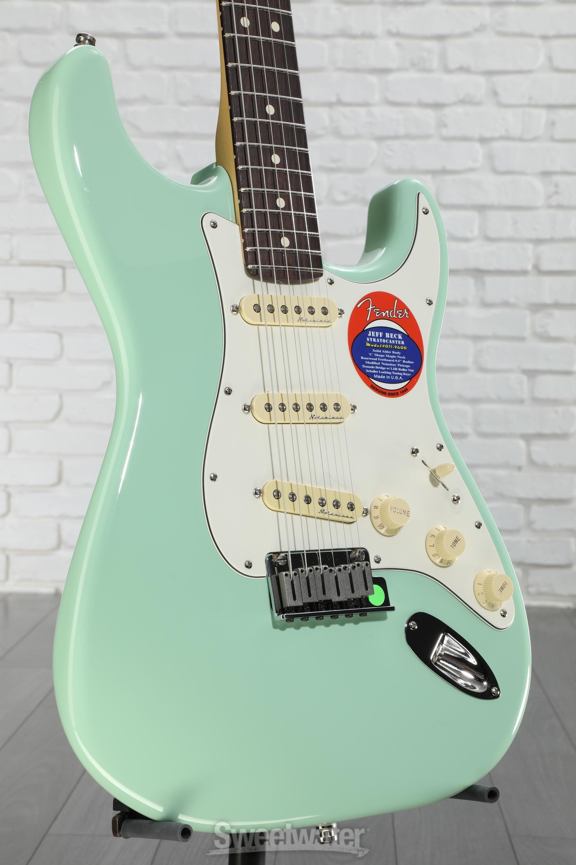 Fender Jeff Beck Stratocaster - Surf Green with Rosewood