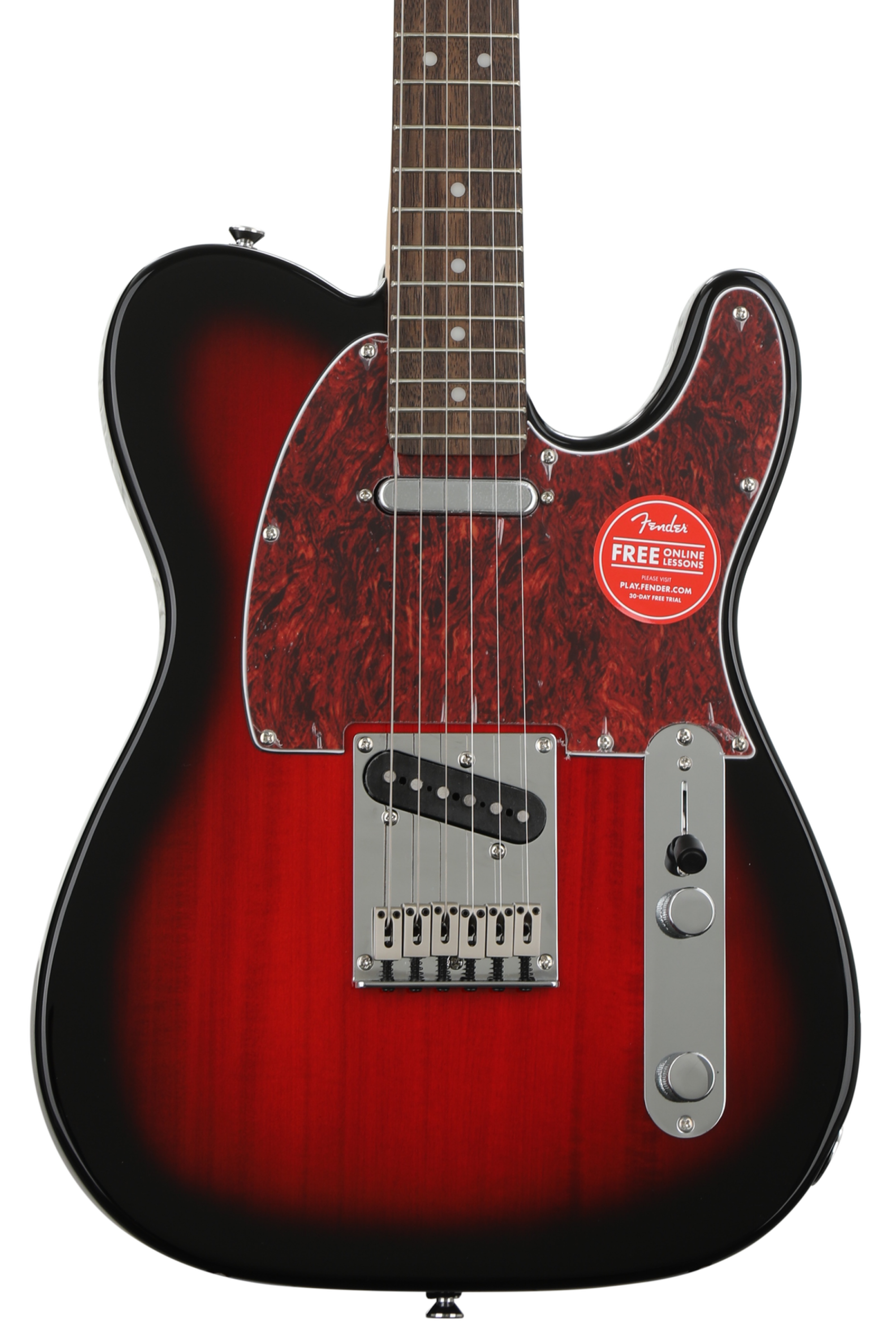 Squier Standard Telecaster - Antique Burst w/ Indian Laurel Fingerboard |  Sweetwater