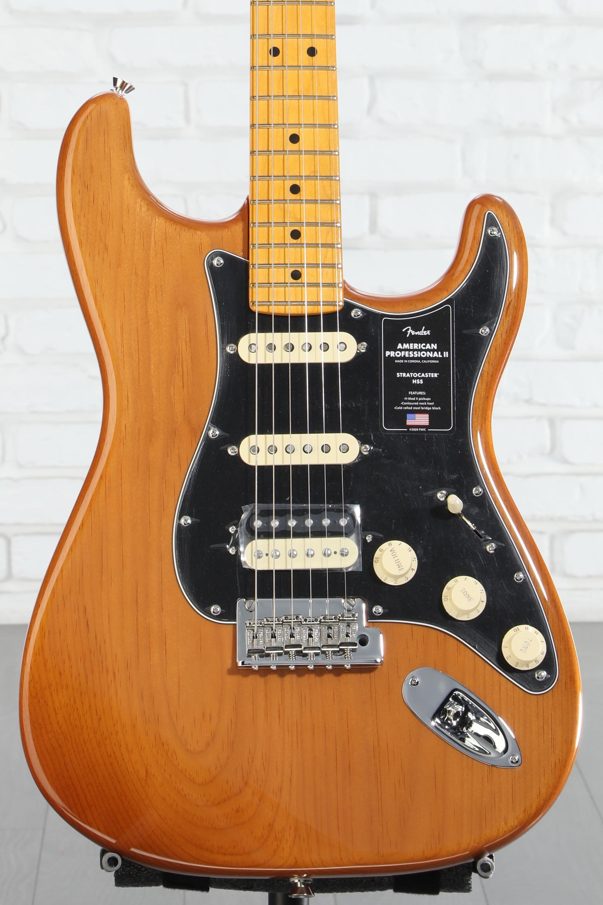 Fender American Professional II Stratocaster HSS - Roasted Pine