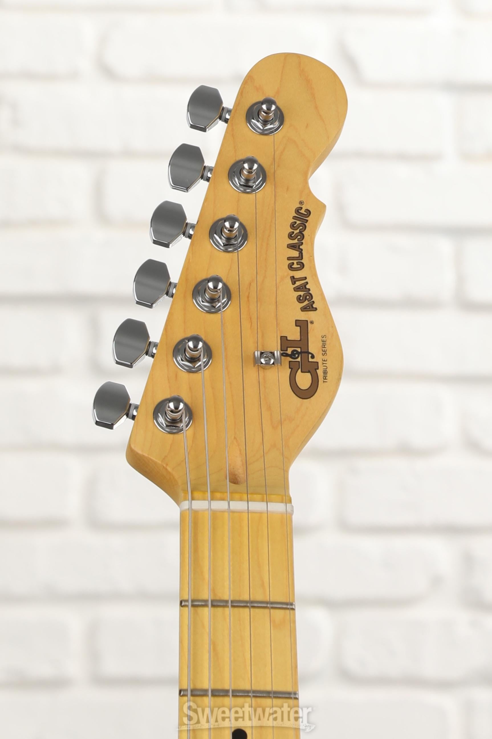 G&L Tribute ASAT Classic Electric Guitar - Gloss Black