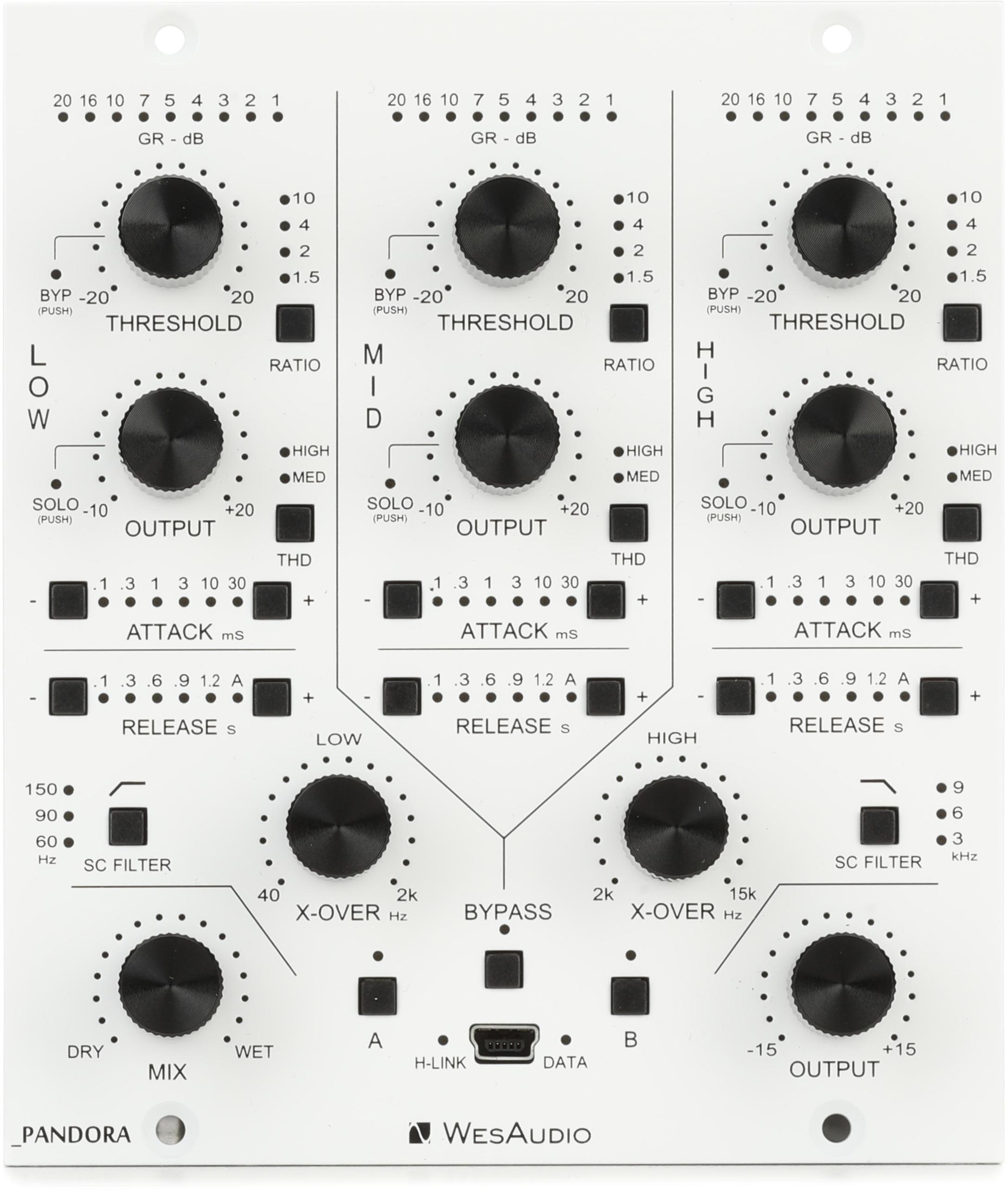 WesAudio _Pandora NG500 Series Multiband Compressor with Digital