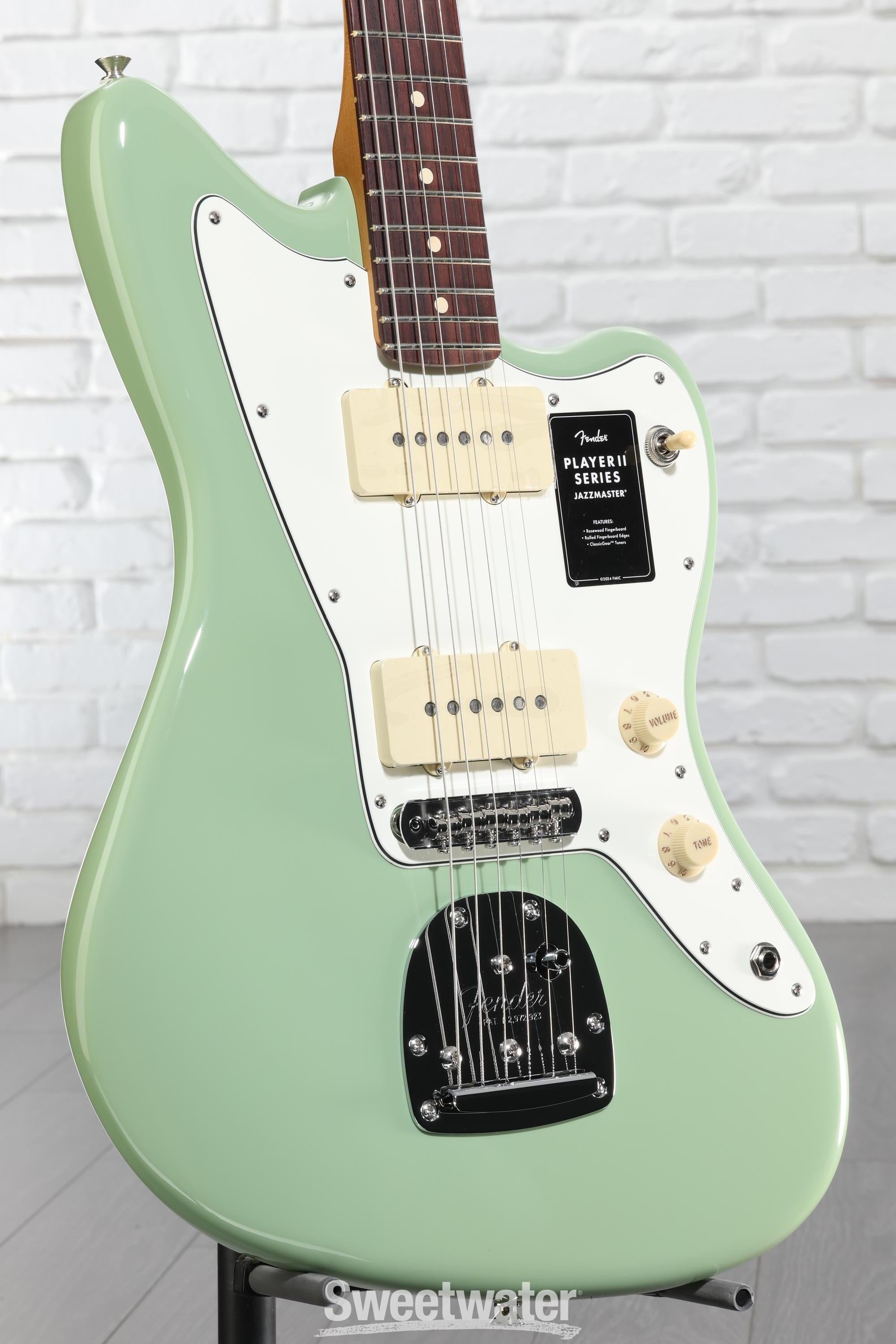 Fender Player II Jazzmaster Electric Guitar - Birch Green | Sweetwater