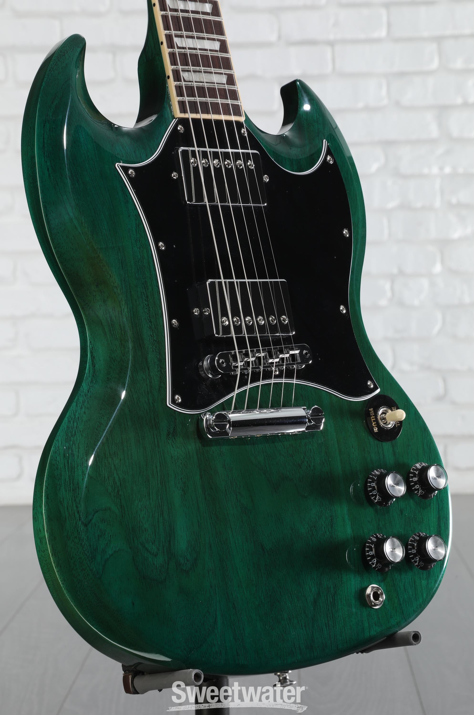 ギブソンSG Gibson SG Standard Electric Guitar - Transparent Teal