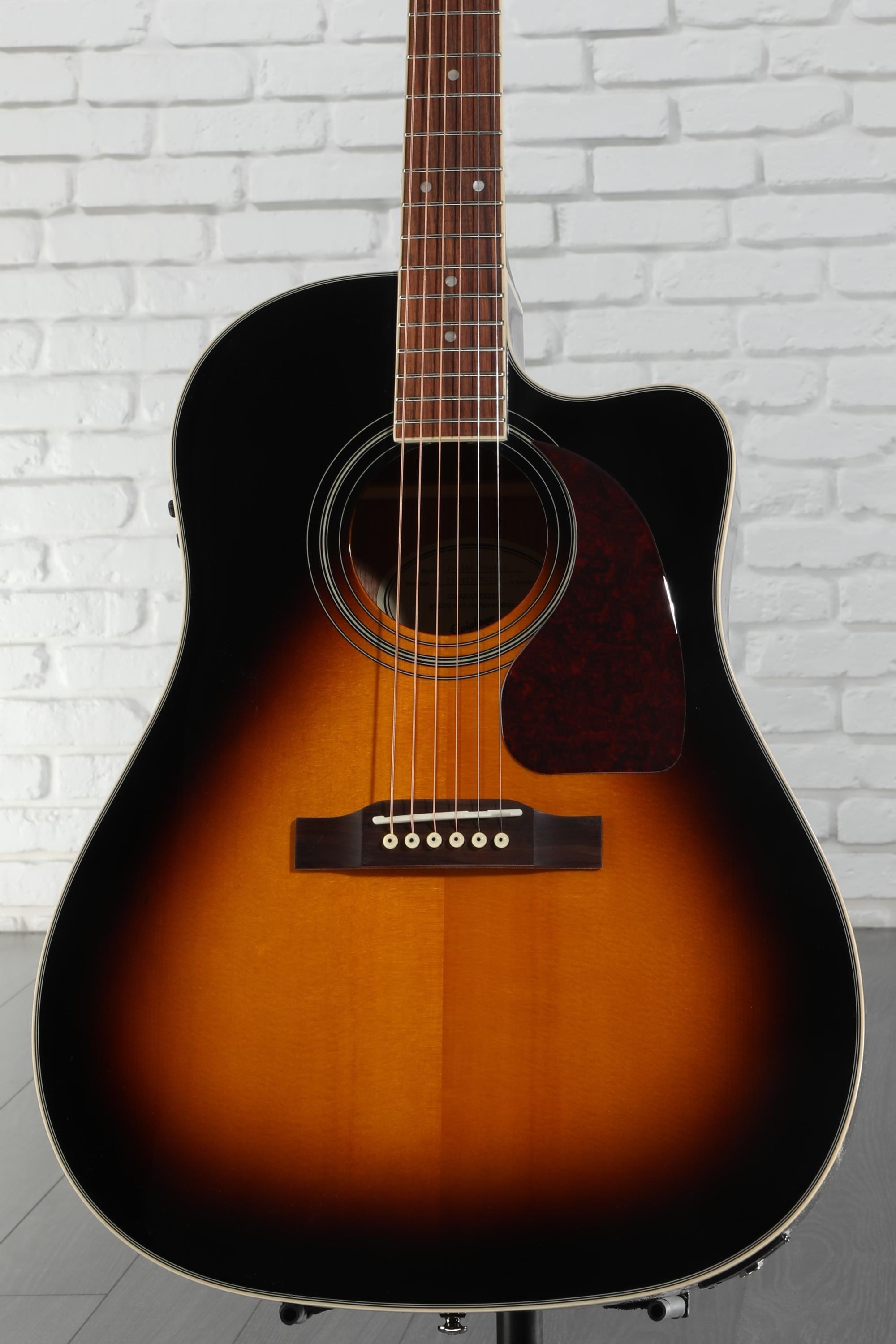 Epiphone J-45 EC Studio Acoustic-electric Guitar - Vintage