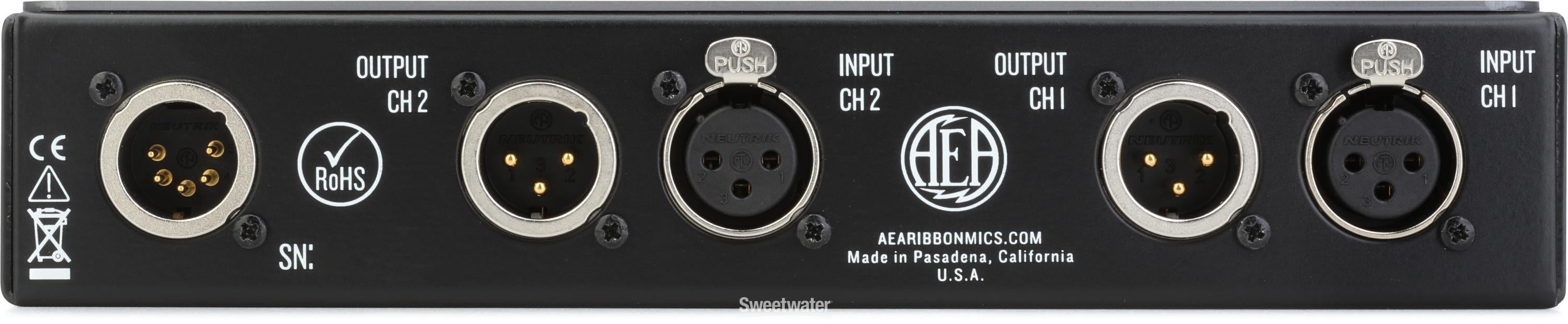 AEA TRP3 2-channel Microphone Preamp | Sweetwater