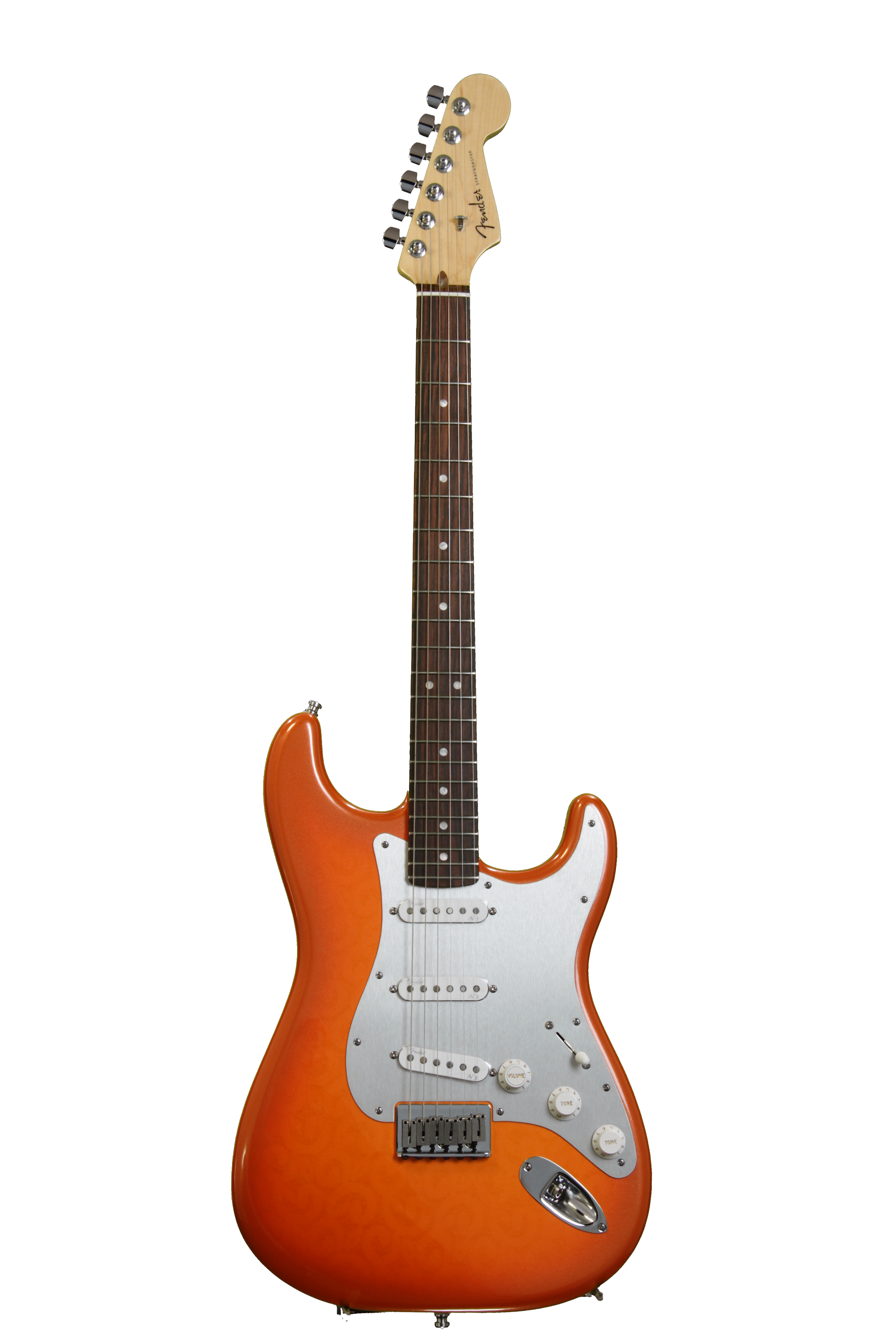 Fender Prototype Stratocaster - Pretzel Peach Pearl | Sweetwater Fender Prototype Stratocaster - Pretzel Peach Pearl | Sweetwater