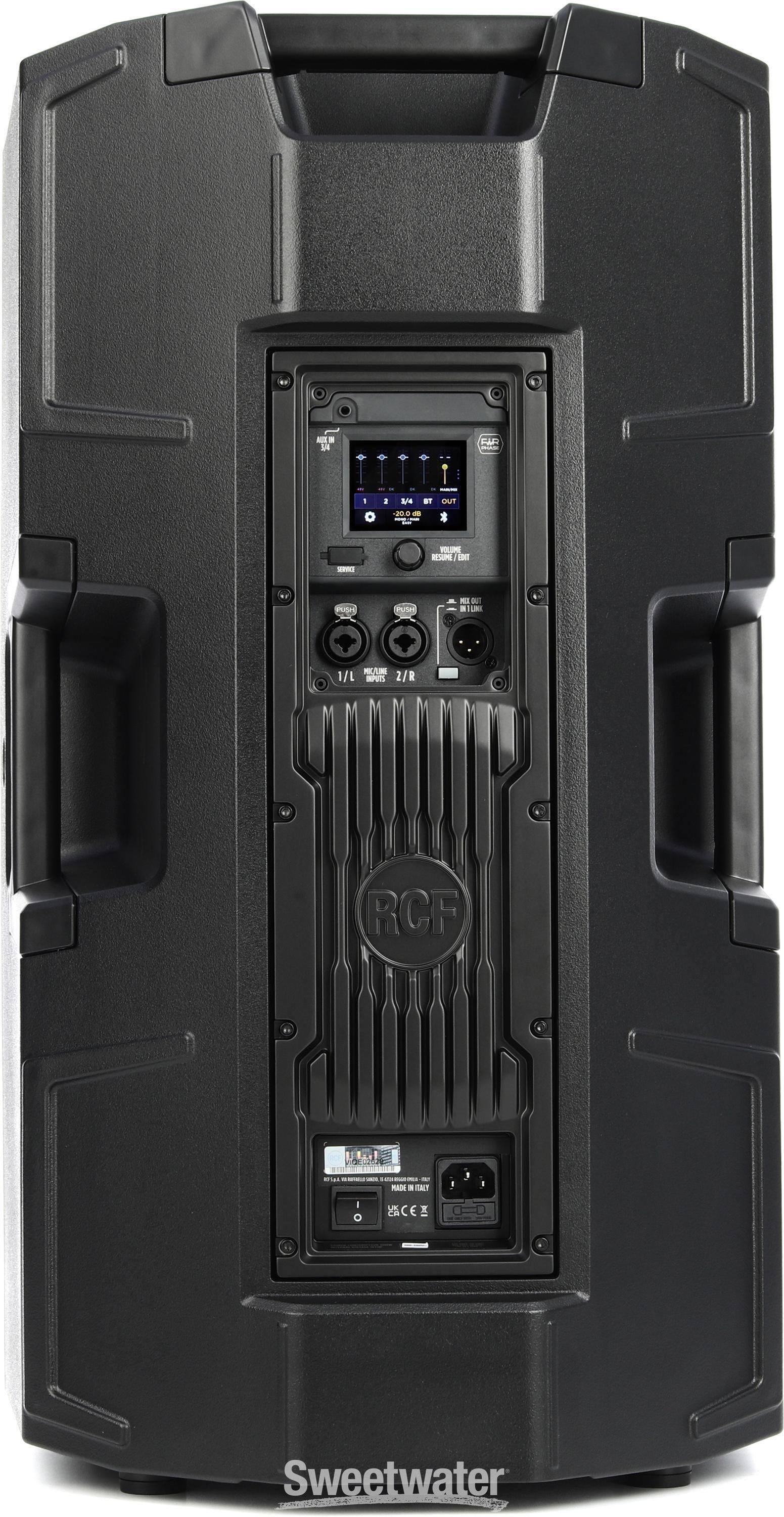 RCF ART 915-AX 2,100-watt 15-inch Powered Speaker with Bluetooth