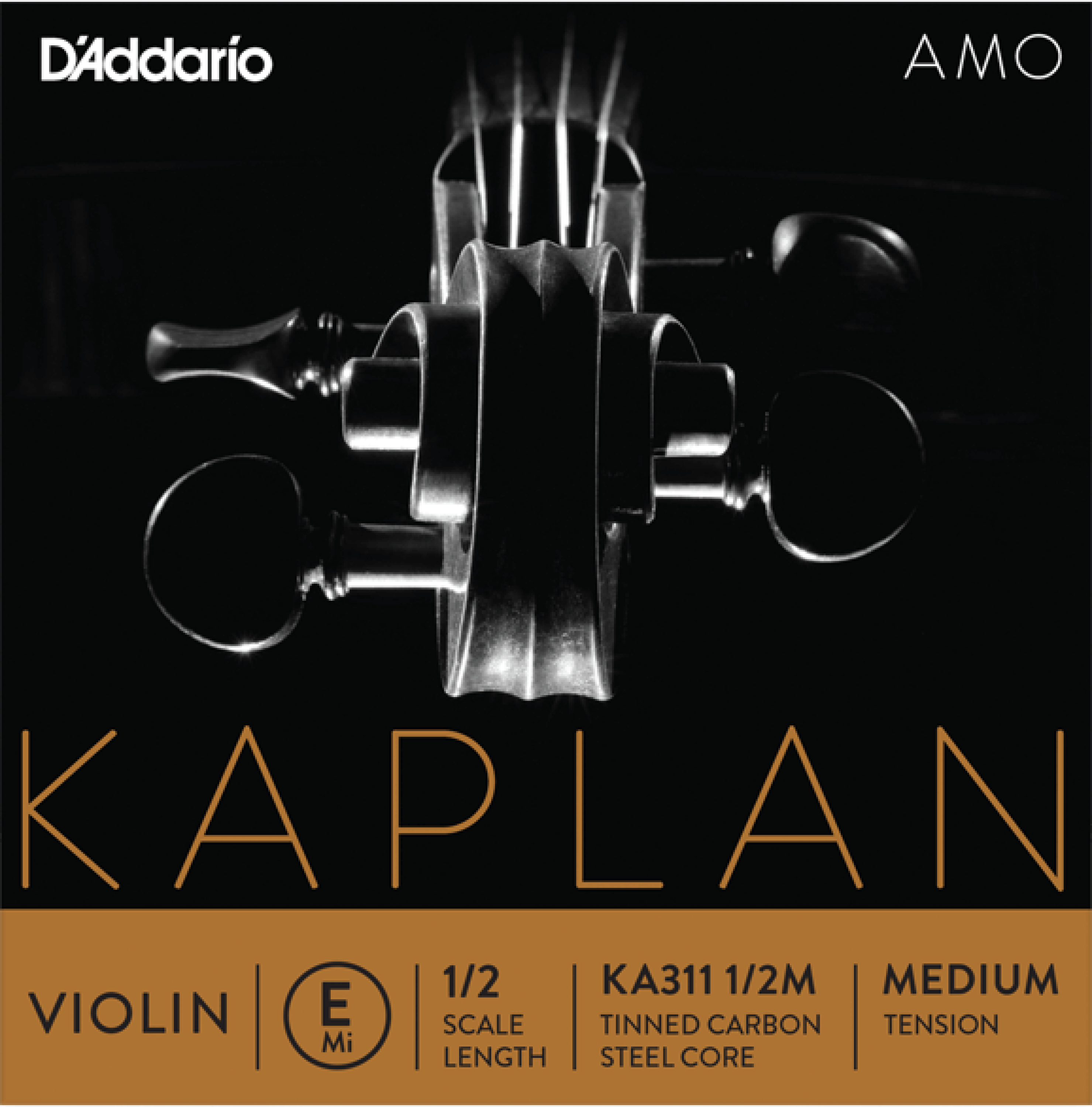 Photo of D'Addario KA311 Kaplan Amo Violin E String - 1/2 Size