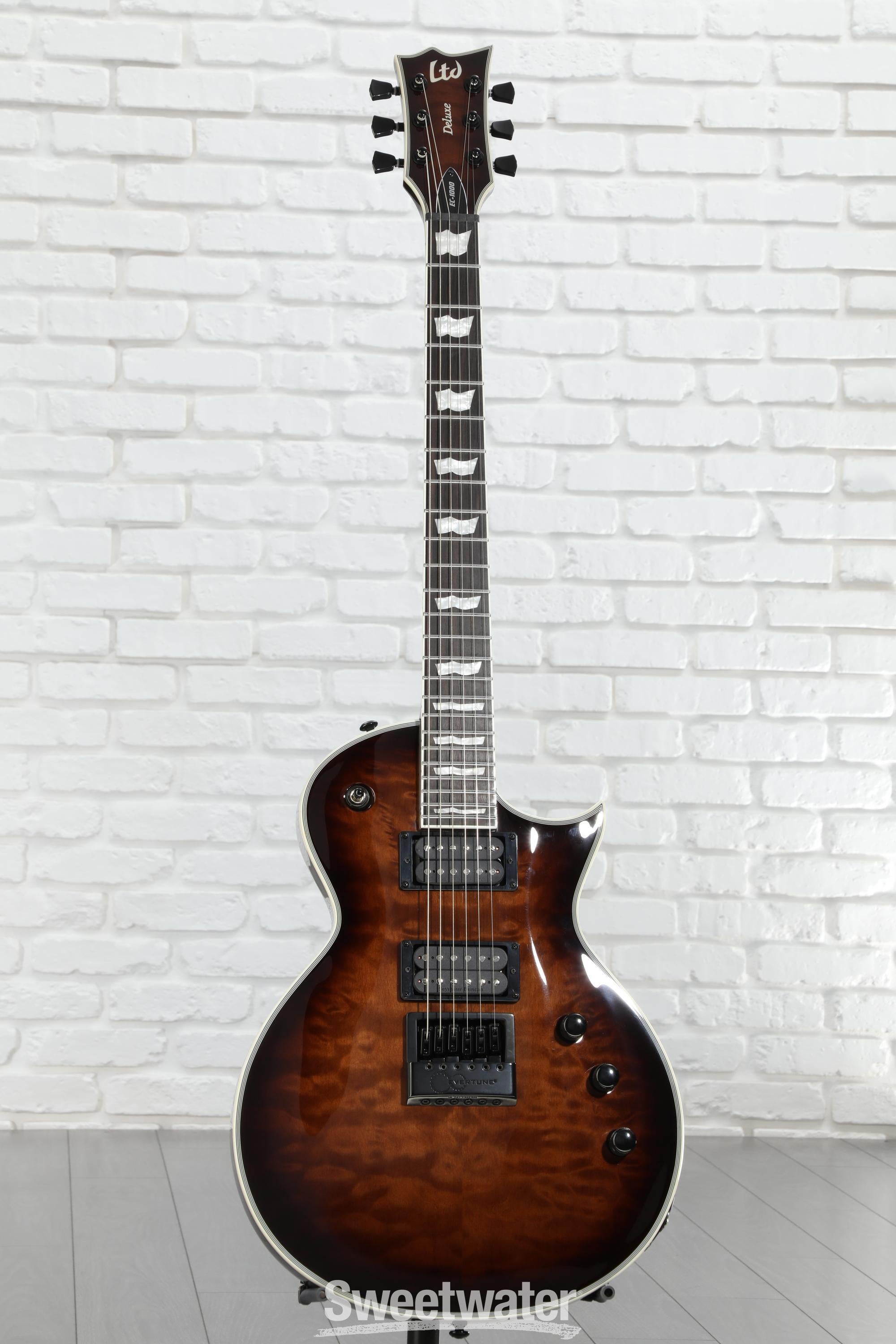 ESP LTD EC-1000 Evertune - Dark Brown Sunburst | Sweetwater