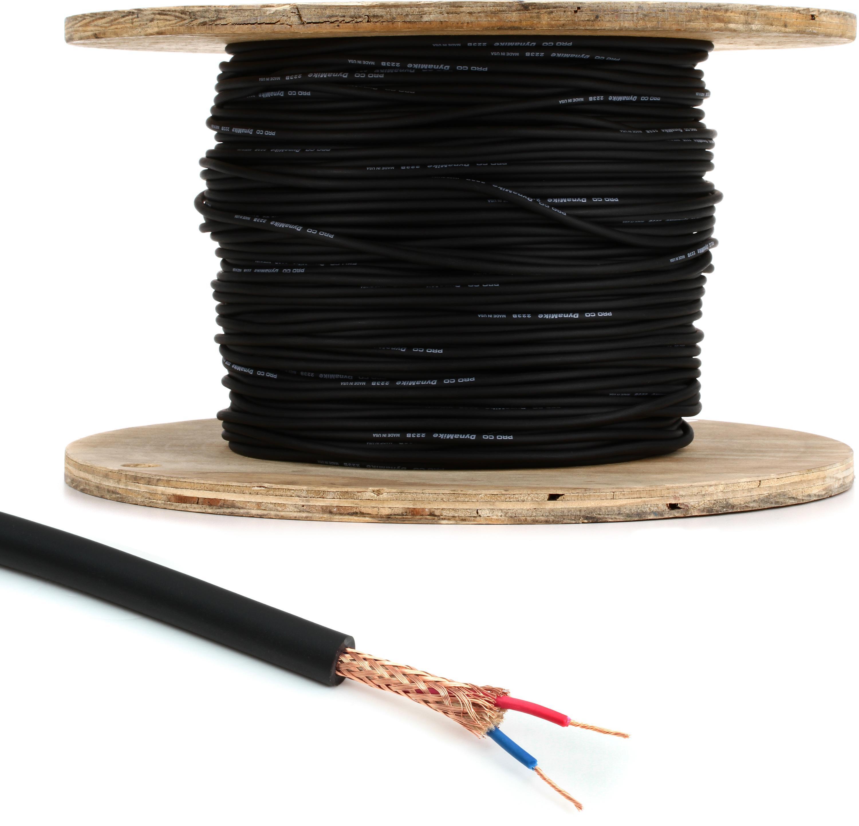 Photo of Pro Co DynaMike 223B Bulk Audio Wire - 1,000 feet
