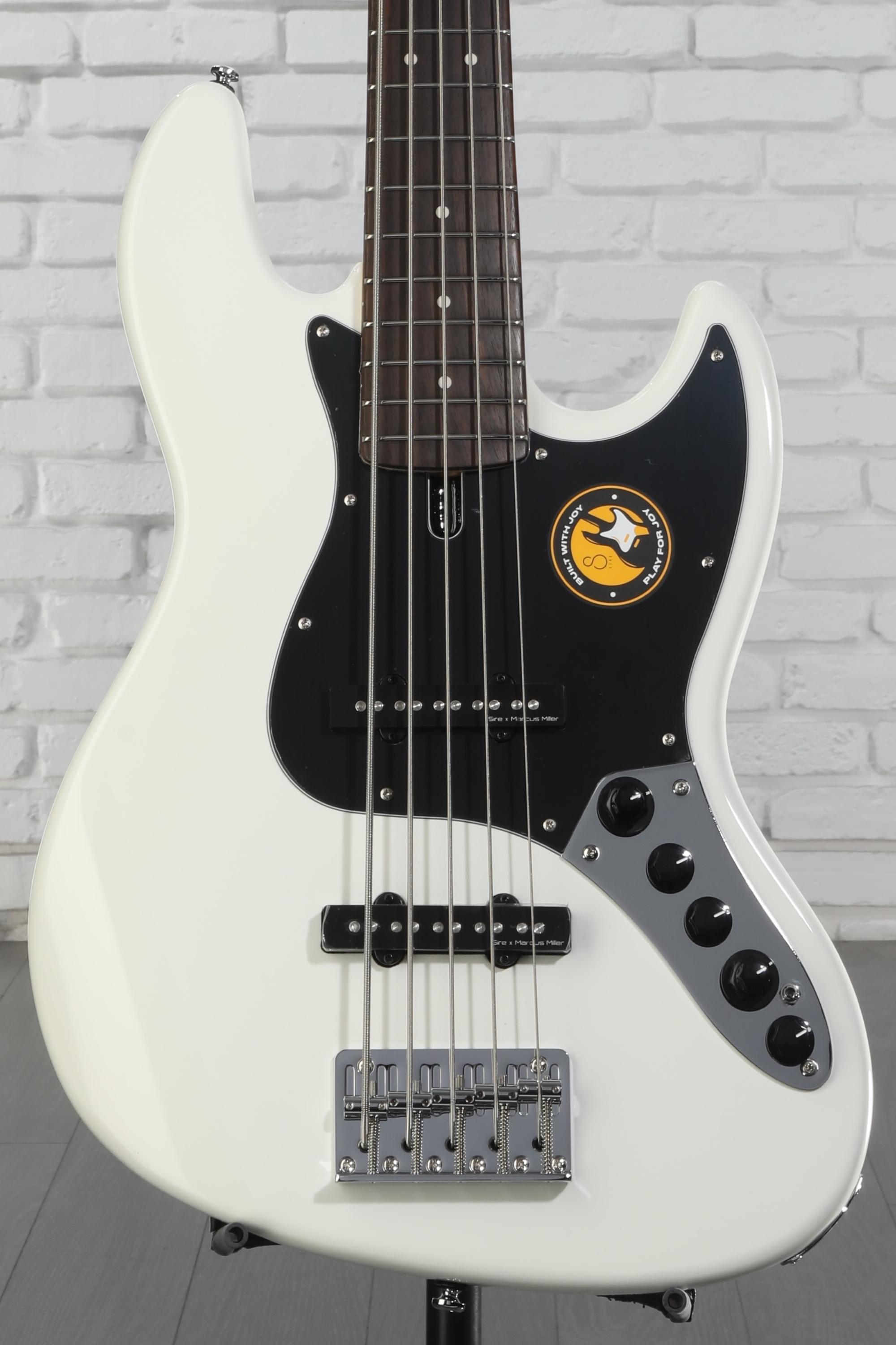 Sire V3 5弦 Sire Marcus Miller V3 5-string Bass Guitar - Antique White