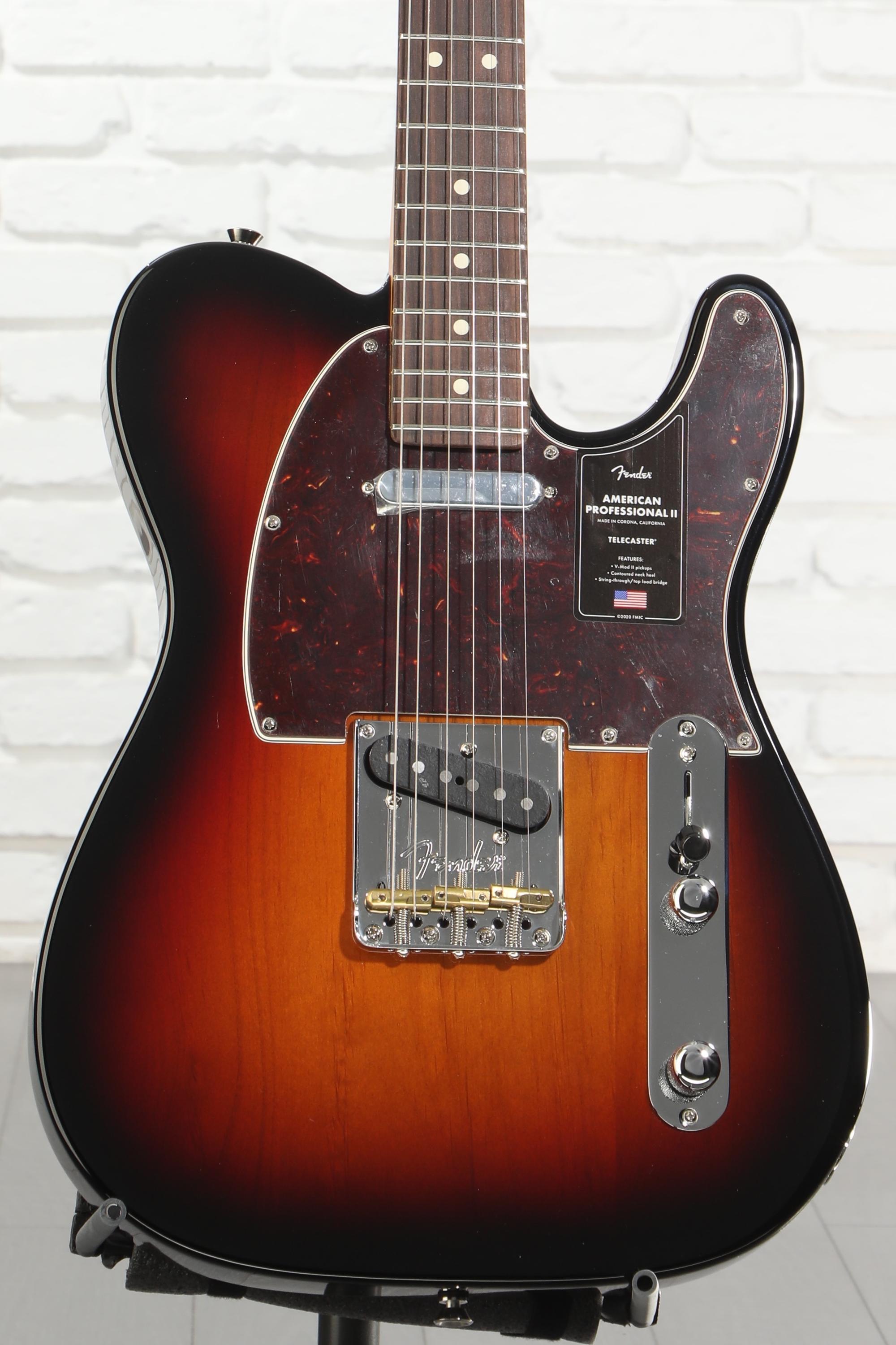 Fender American Professional II Telecaster - 3-color Sunburst with