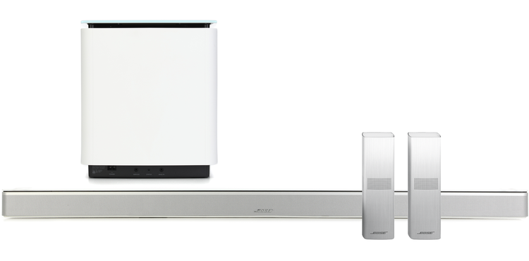 【ほぼ新品同様品】Bose Smart Ultra Soundbar　ホワイト Amazon.com: Bose Smart Ultra Soundbar, Surround Sound System