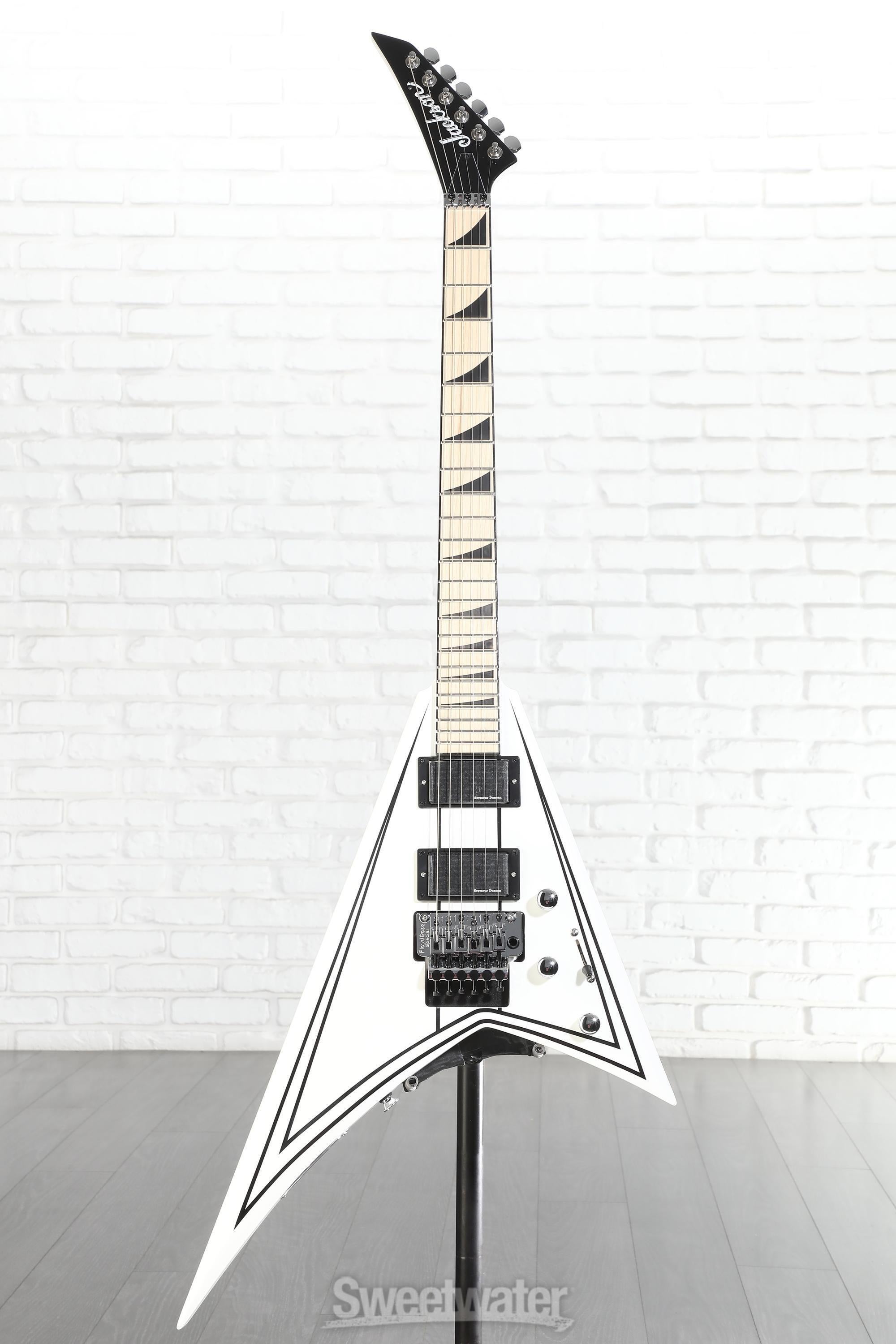 Jackson Rhoads RRX24M - Snow White with Black Pinstripes | Sweetwater
