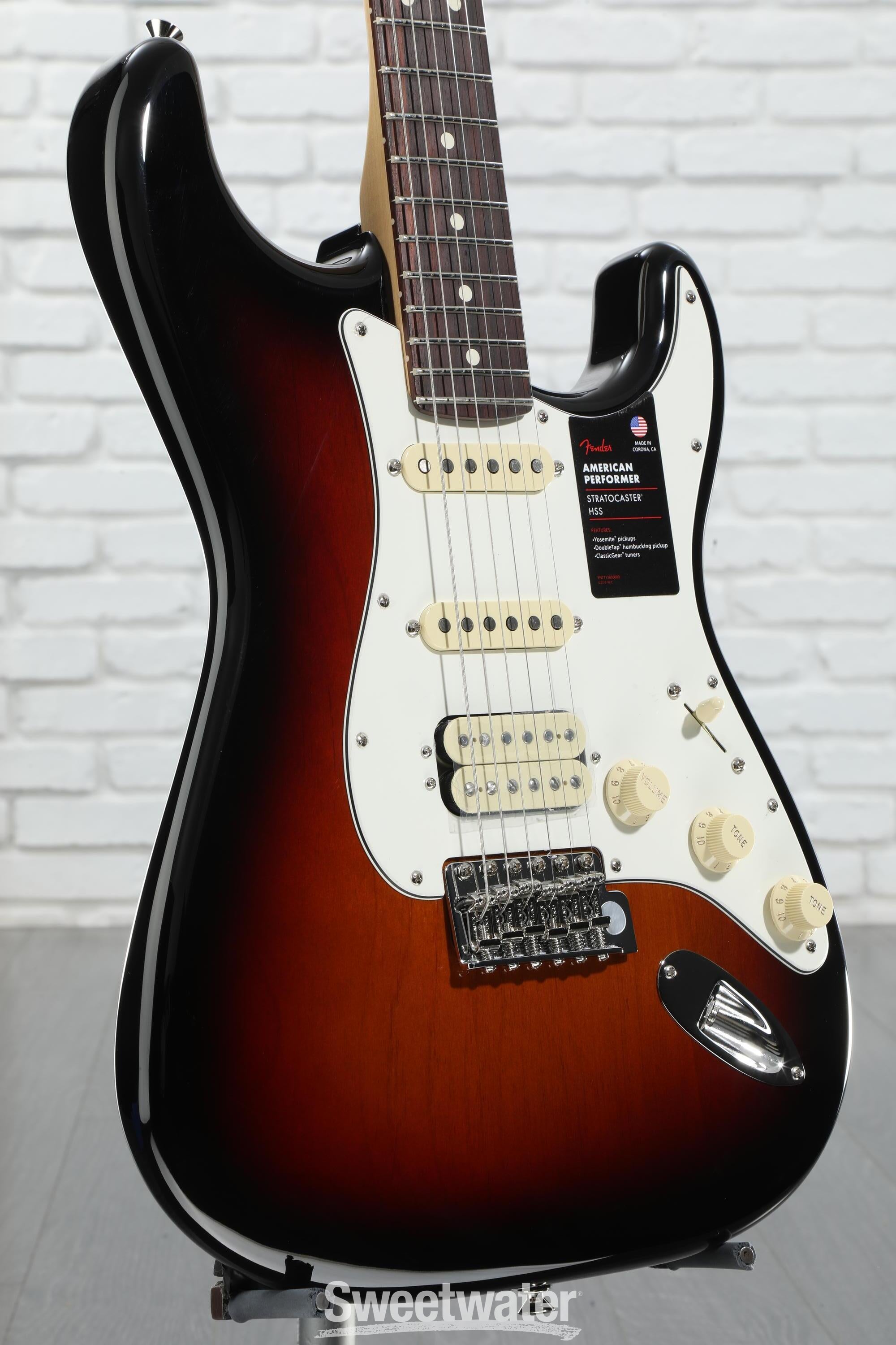Amazon.com: Fender American Performer Stratocaster HSS