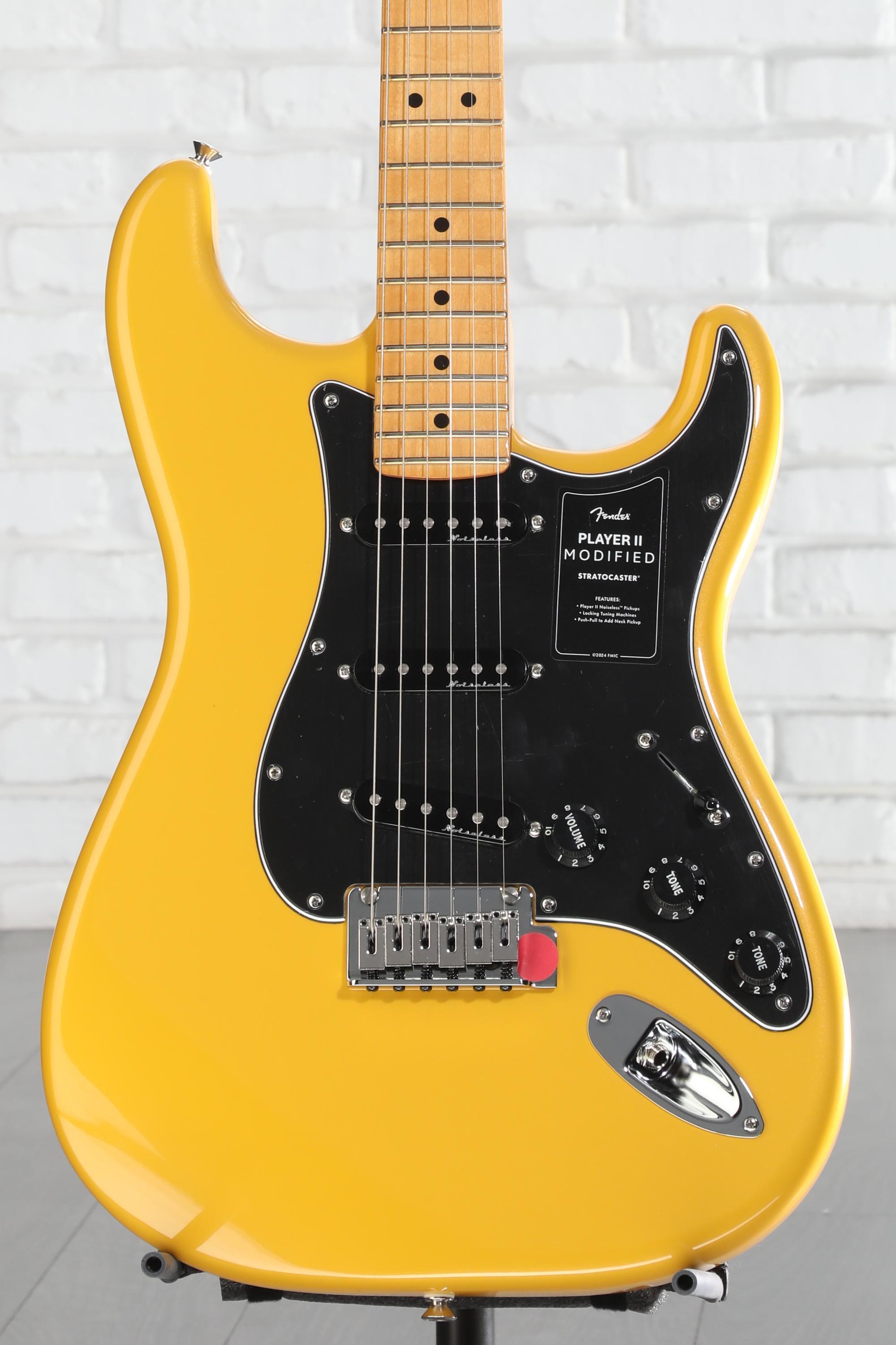 Fender Player II Modified Stratocaster Electric Guitar - Sunshine