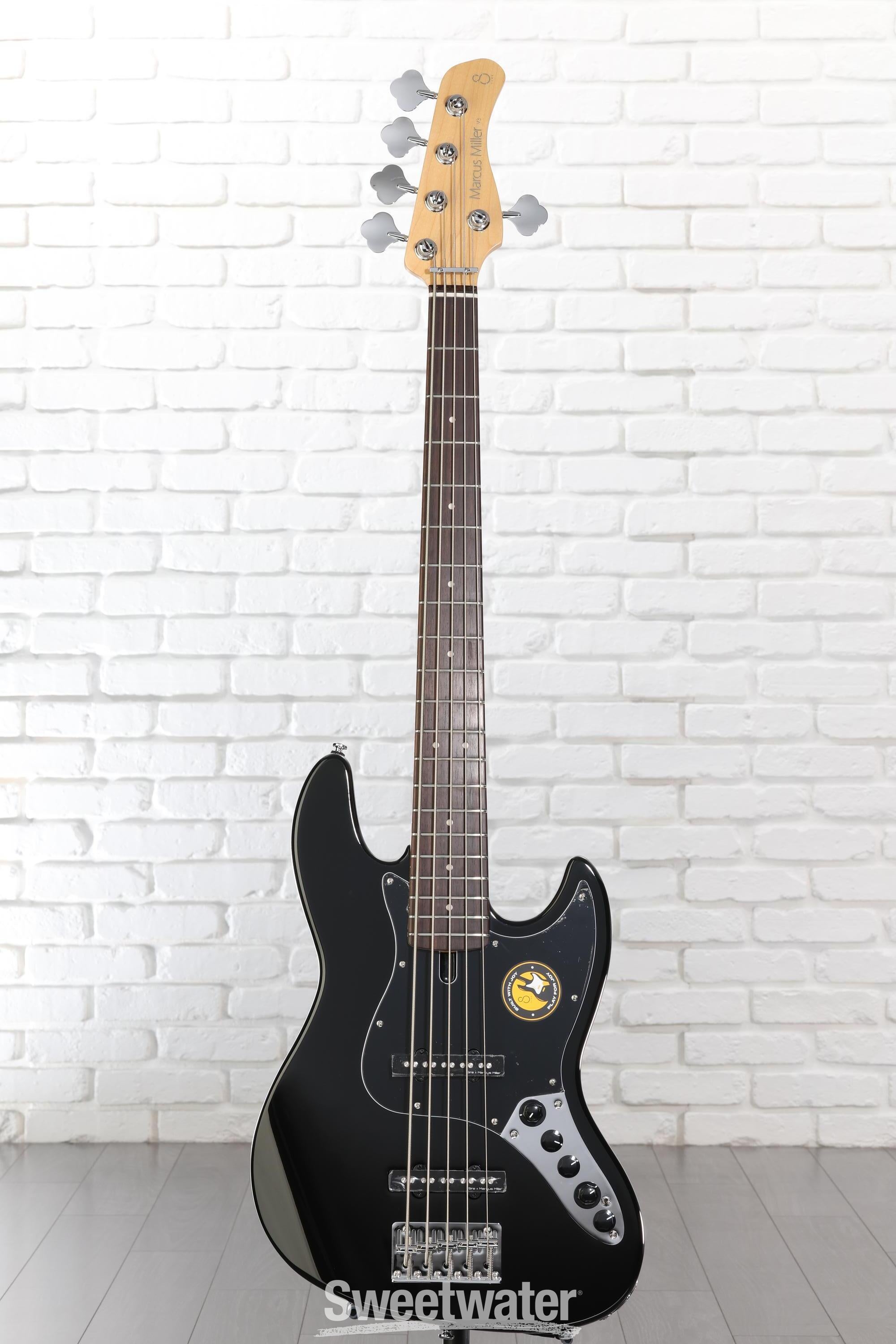 Sire V3 5弦 Sire Marcus Miller V3 5-string Bass Guitar - Black | Sweetwater