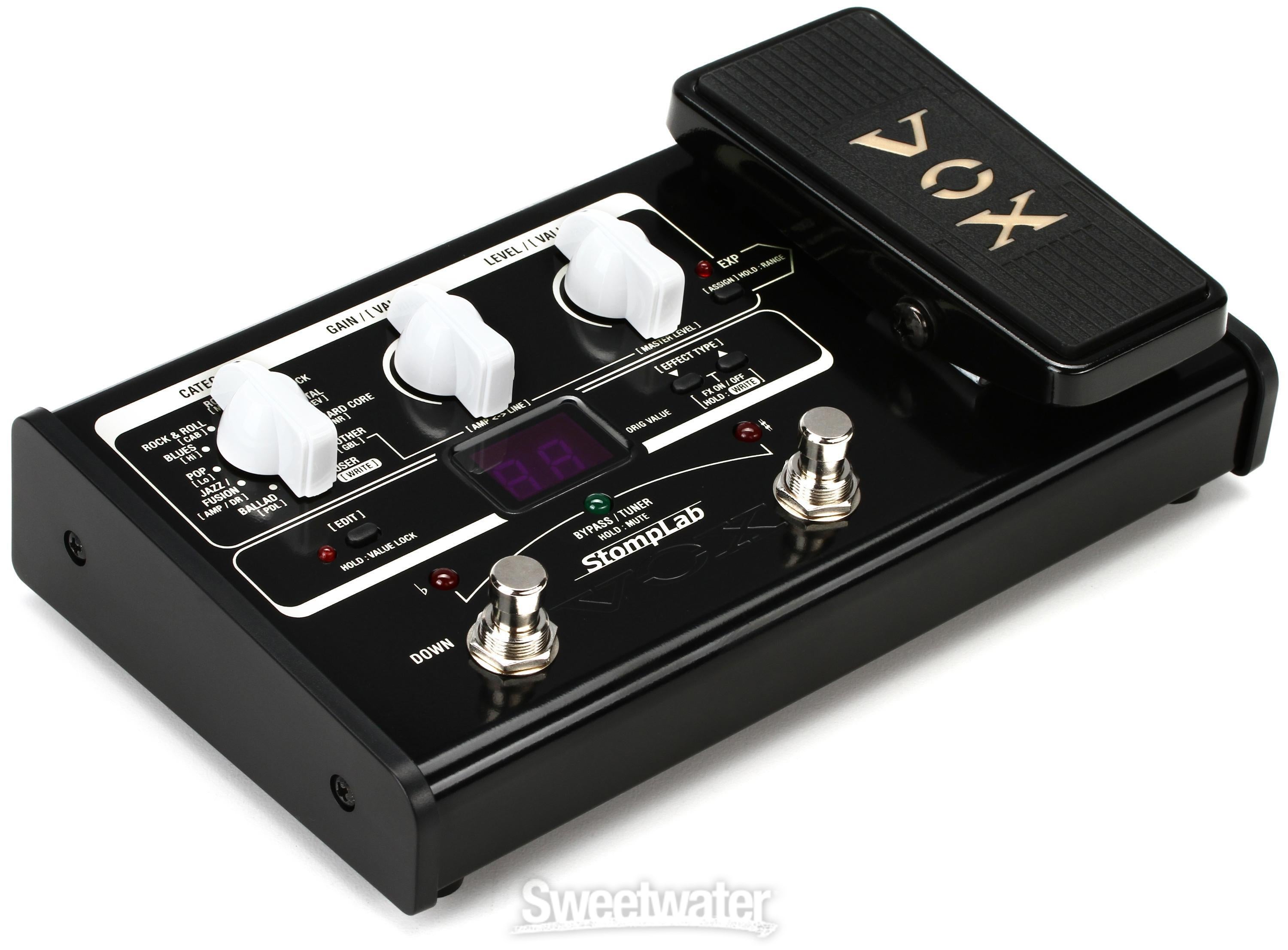 Vox StompLab IIG Modeling Effects Pedal | Sweetwater