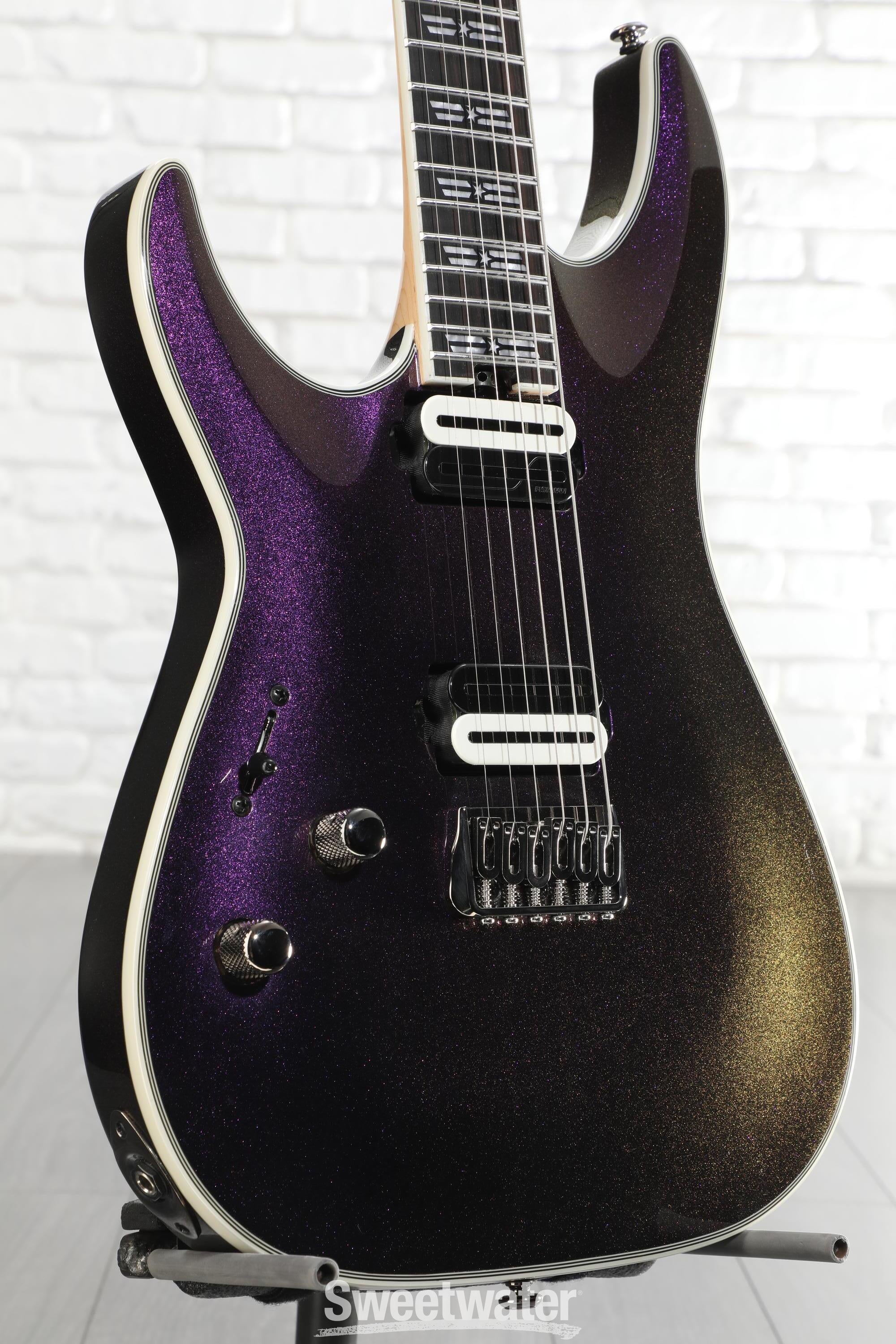 Photo of Schecter C-1 SLS Hollywood Left-handed Electric Guitar - Supernova