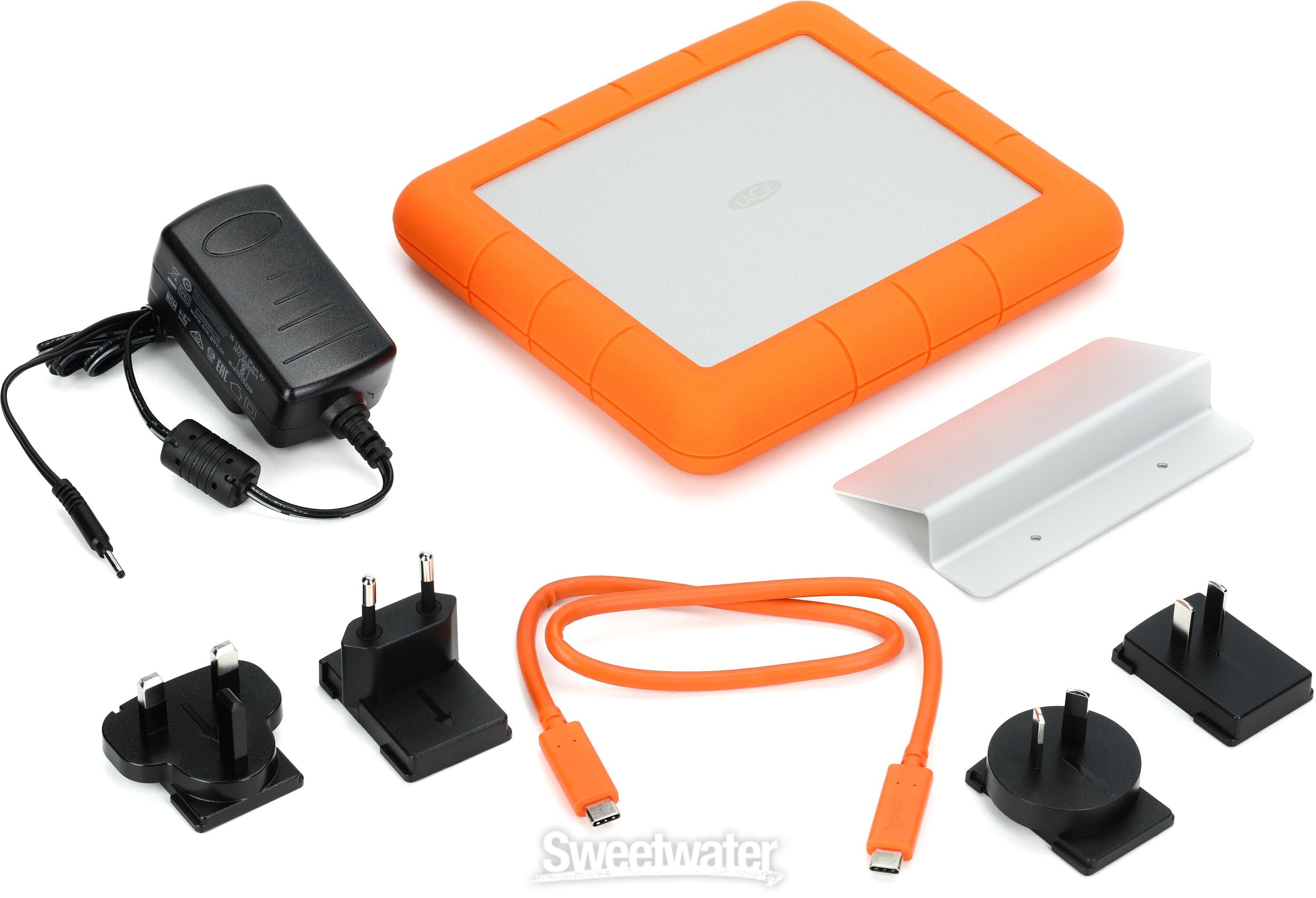 LaCie Rugged RAID Shuttle 8TB Portable Hard Drive | Sweetwater