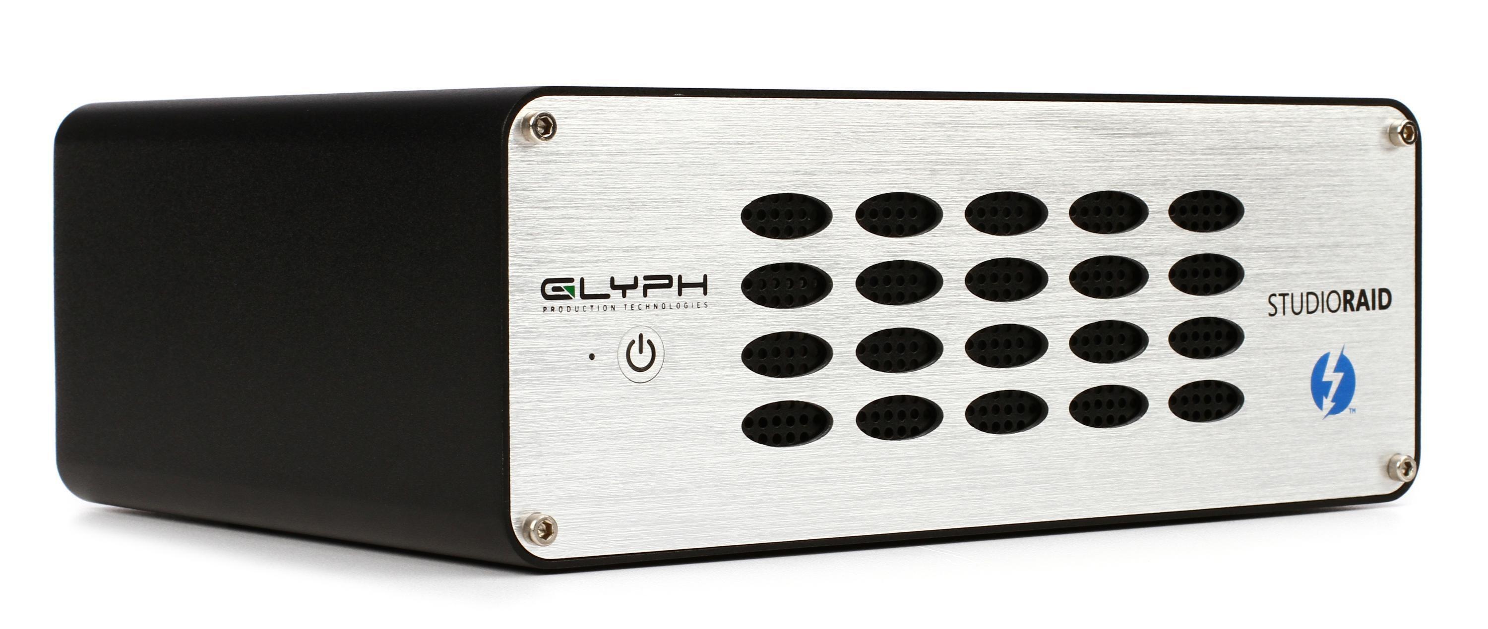 Glyph StudioRAID Thunderbolt 2 - 20TB Desktop Hard Drive | Sweetwater