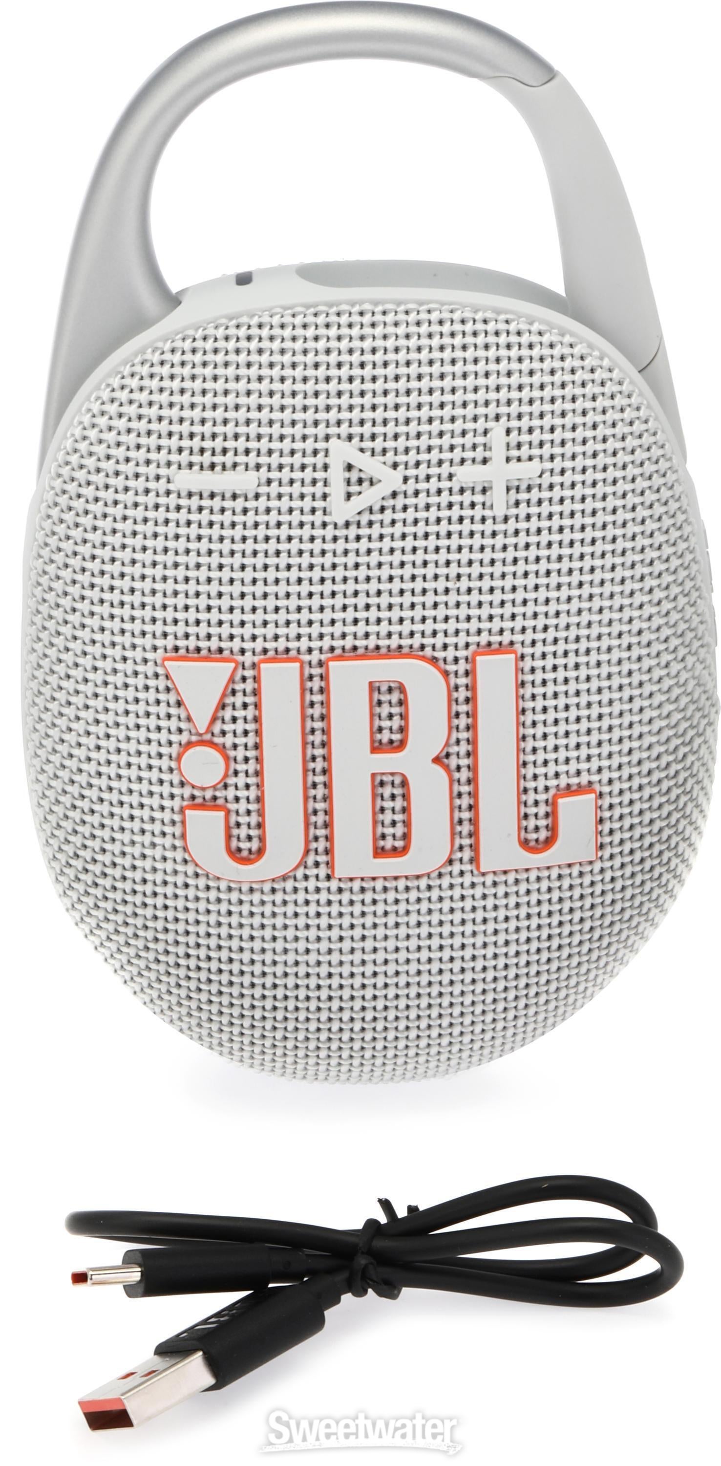 JBL CLIP 5 ホワイト Bluetoothスピーカー新品 JBL Clip 5 Portable Bluetooth Speaker White JBLCLIP5WHTAM