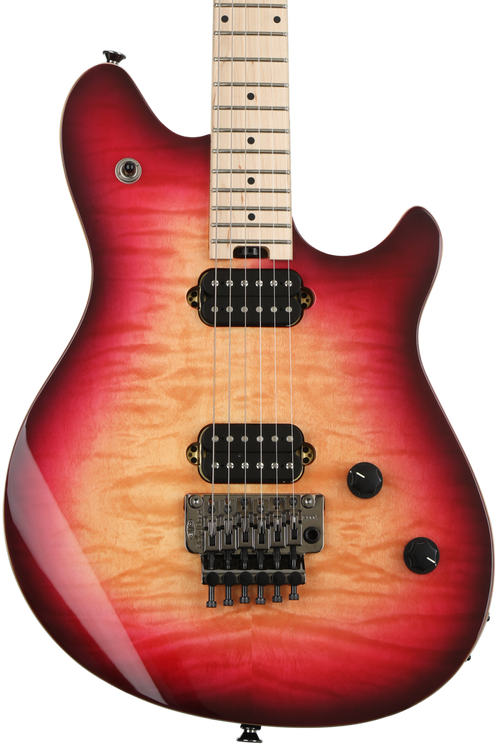 EVH Wolfgang WG Standard レッド 赤 EVH Wolfgang WG Standard QM Electric Guitar Wine Red