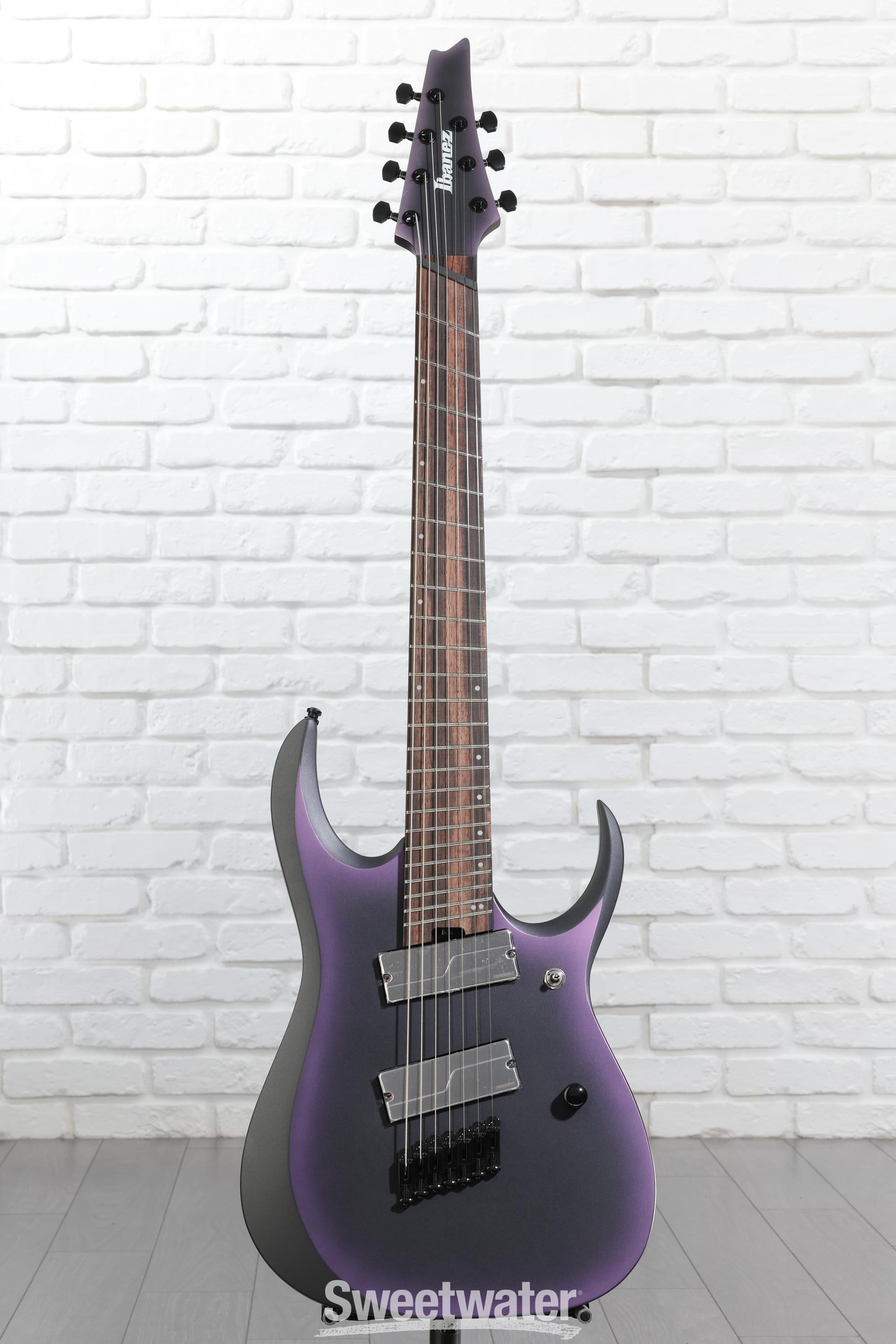 Ibanez Axion Label RGD71ALMS - Black Aurora Burst Matte | Sweetwater