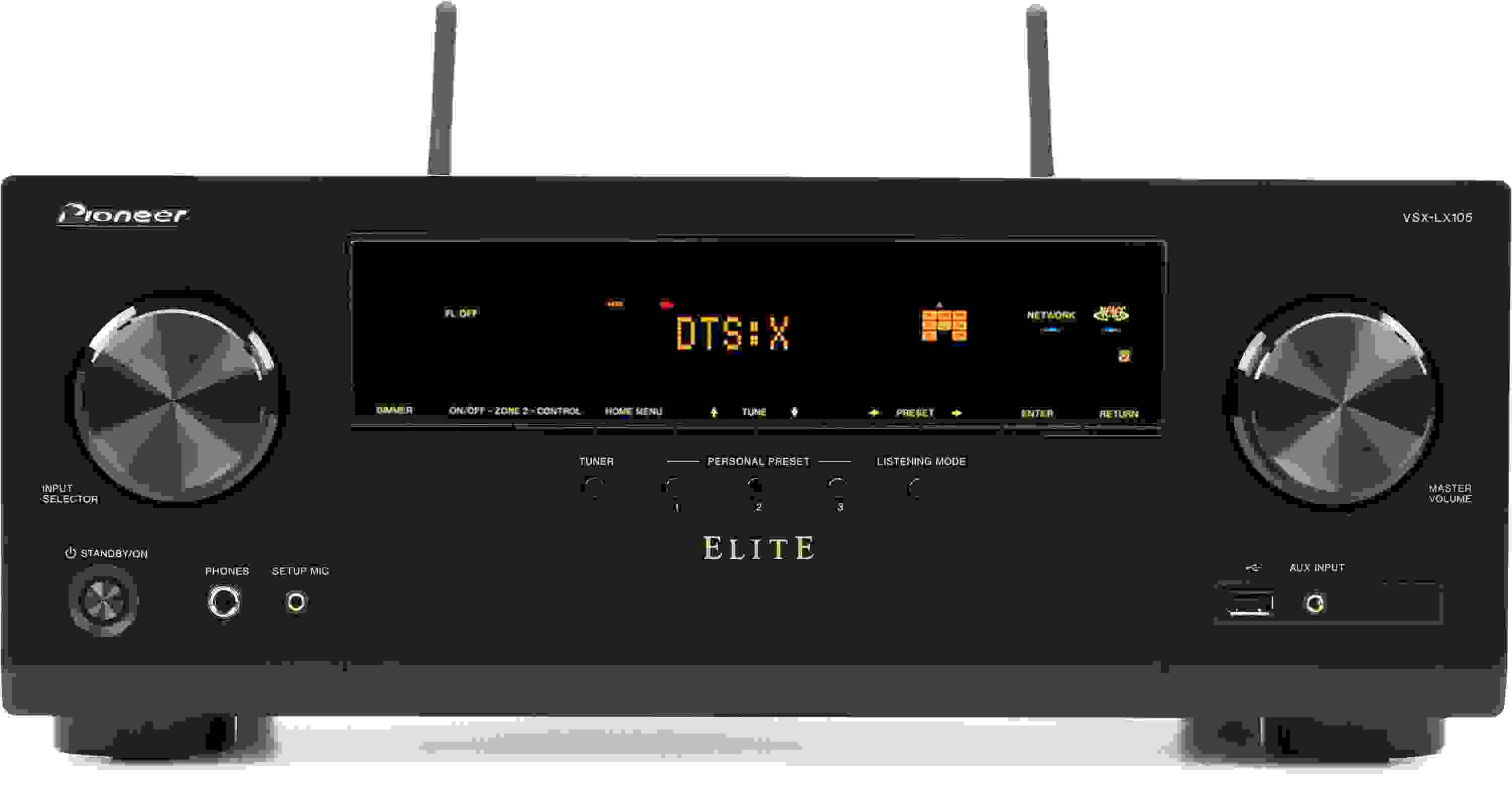 Pioneer Elite VSXLX105 100watt 7.2channel 8K A/V Receiver Sweetwater