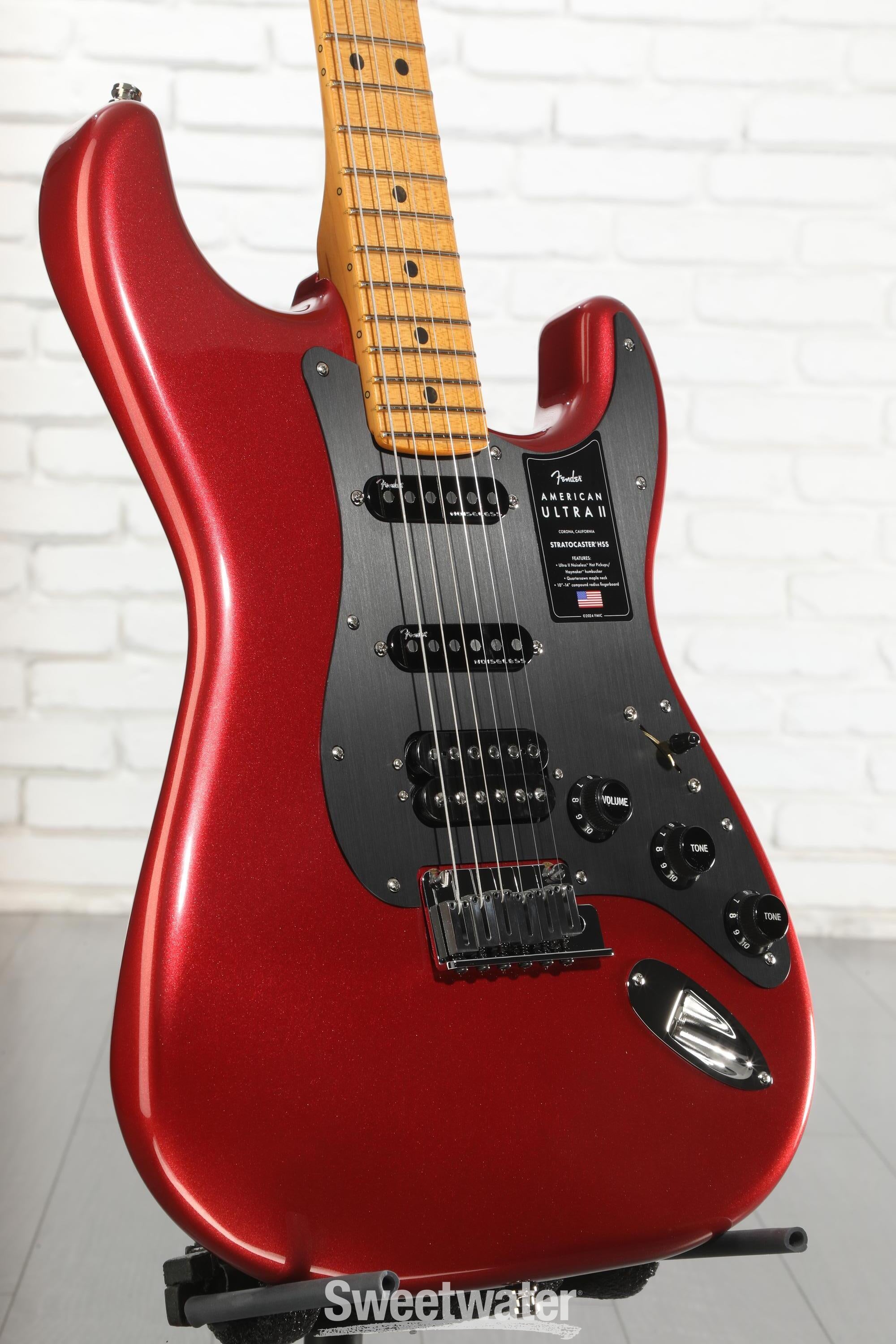 Fender American Ultra II Stratocaster HSS Electric Guitar