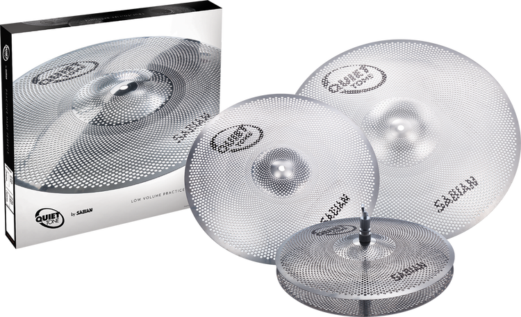 Sabian Quiet Tone Practice Cymbals Set - 14/16/20 inch | Sweetwater