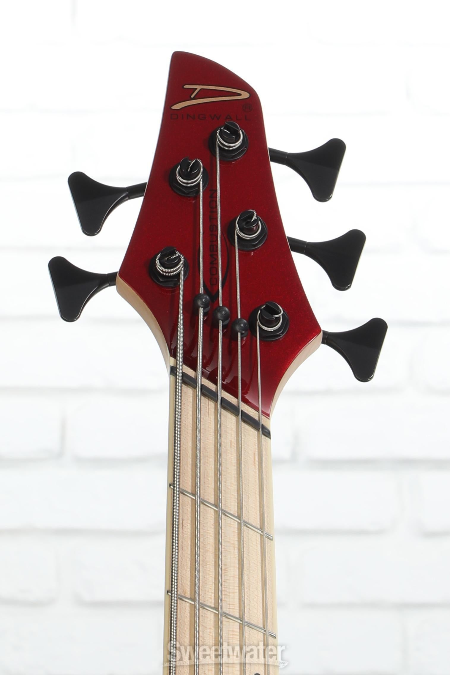 Dingwall Guitars NG3 Adam "Nolly" Getgood Signature 5-string Electric Bass Guitar - Candy Apple Red