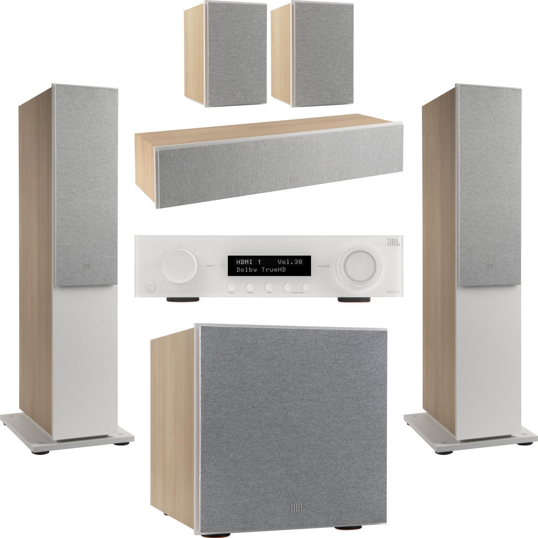 ホームシアター JBL MA310 5.1 Home Theater Bundle - Black | Sweetwater
