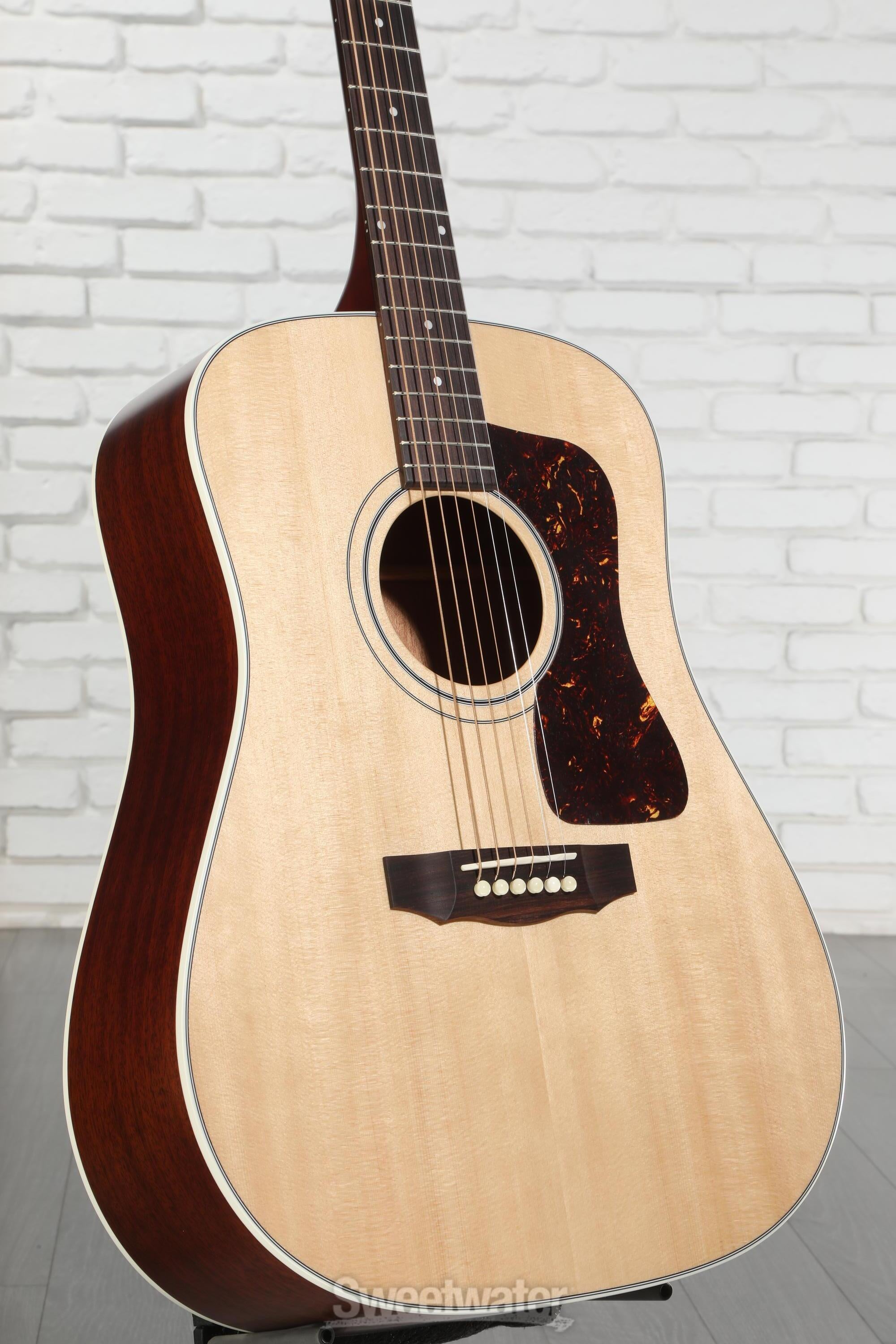 Guild D-40 Standard Dreadnought Acoustic Guitar - Natural | Sweetwater