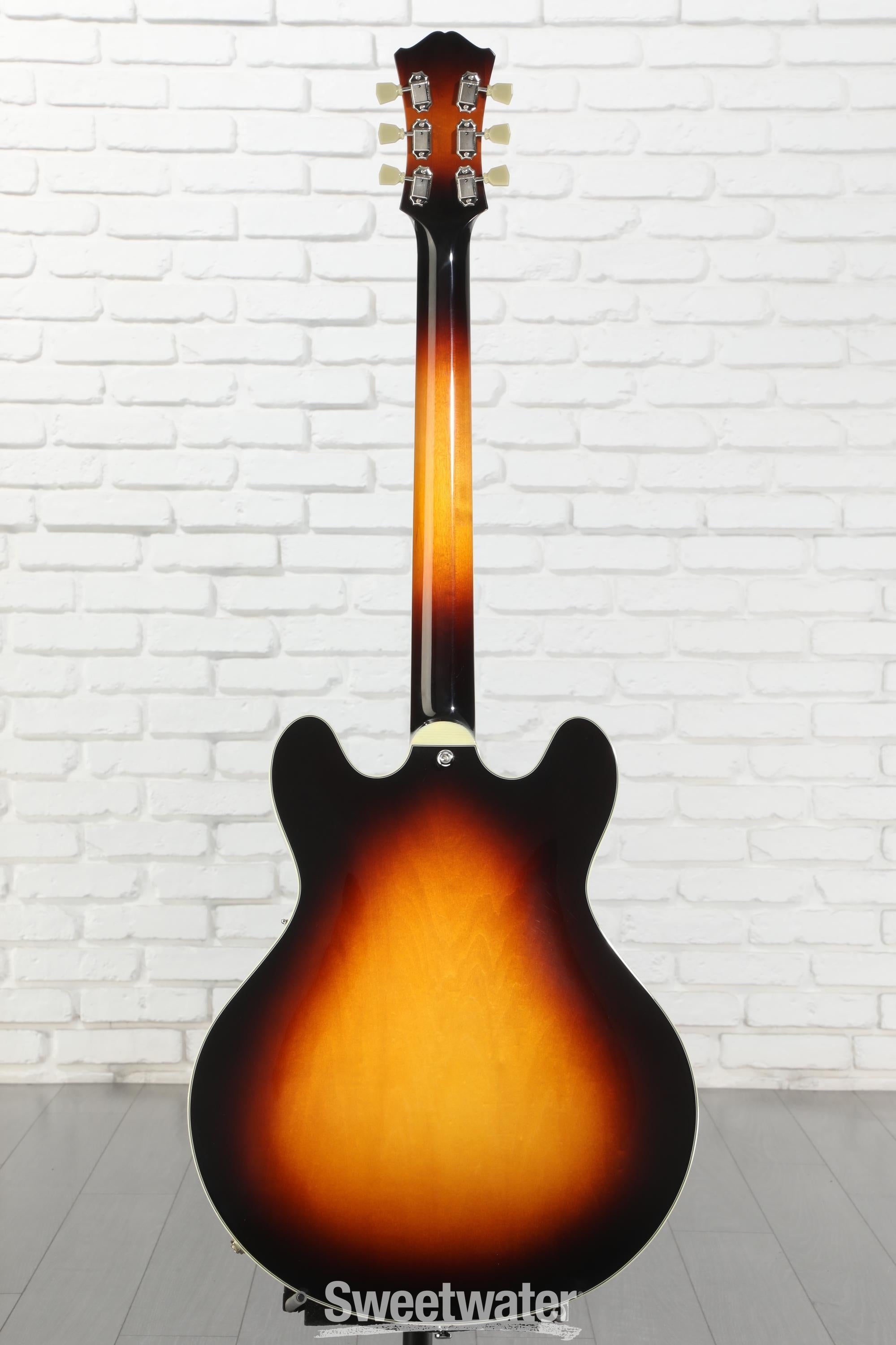 Eastman Guitars T386 Thinline Electric Guitar - Sunburst | Sweetwater