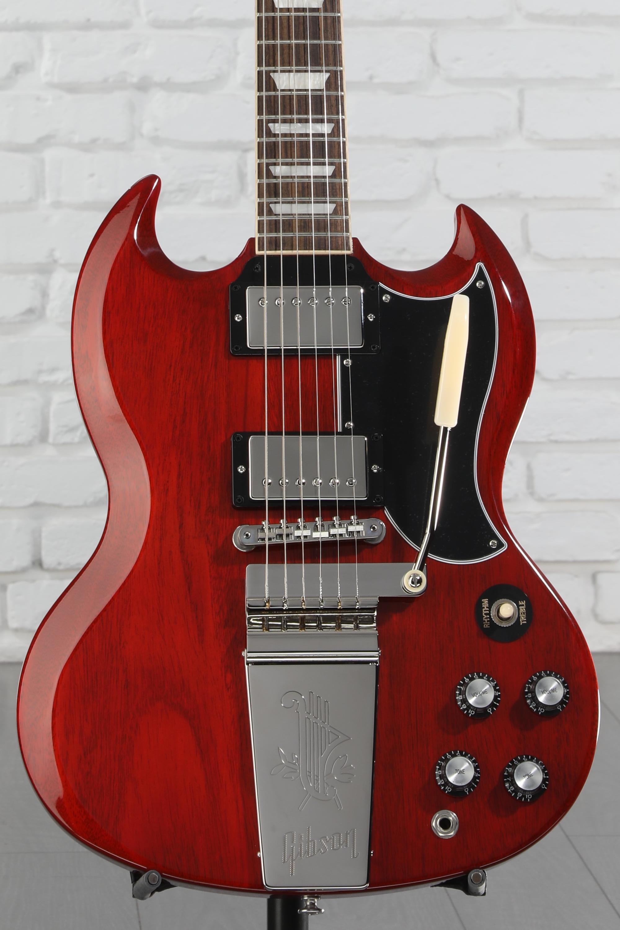 ギター Gibson SG standard 61 maestro vibrola Gibson SG Standard '61 Maestro Vibrola - Vintage Cherry