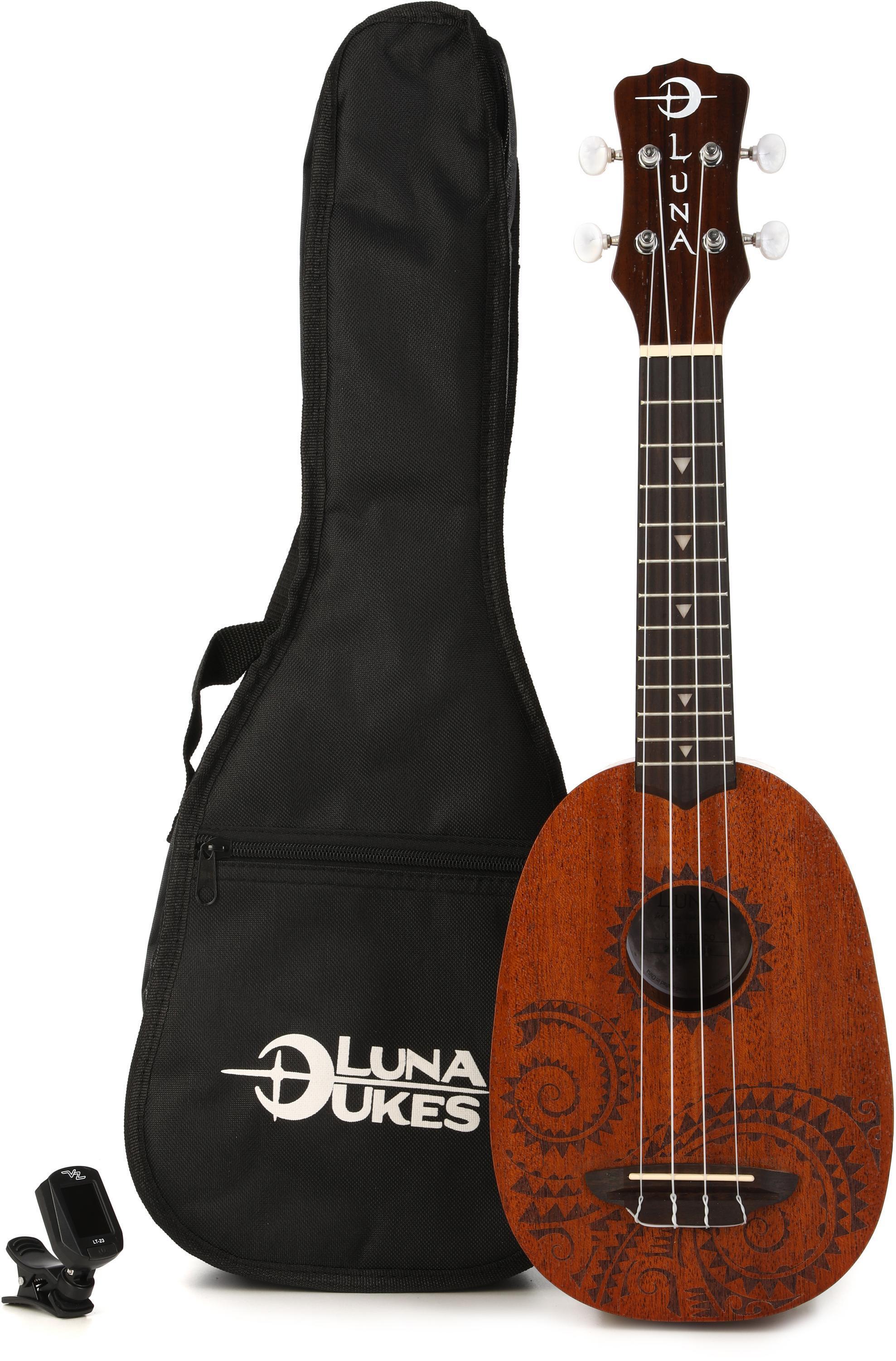 Luna Guitars Uke Tattoo Pineapple Pack – Thomann Elláda