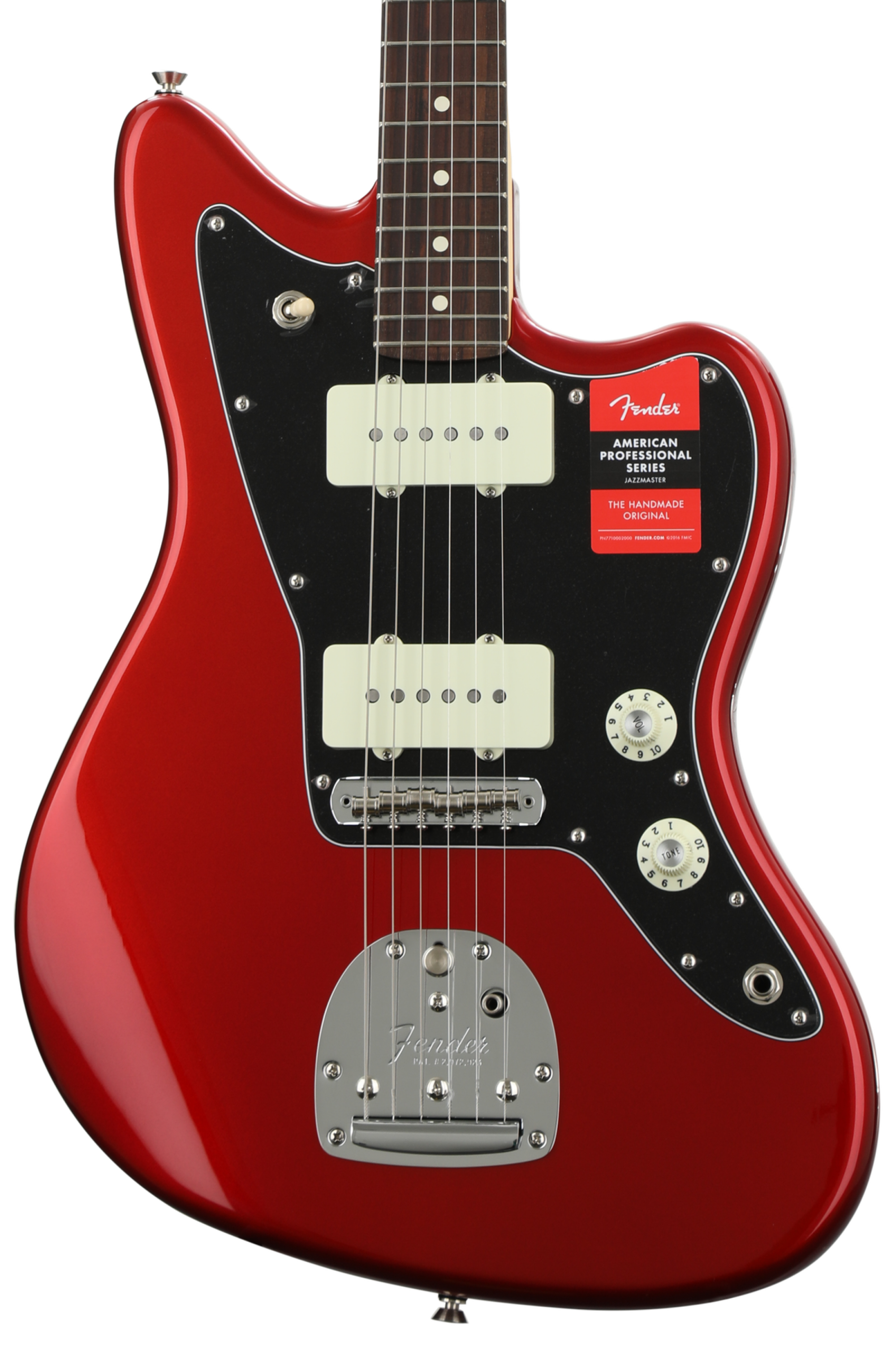 ギター Fender American Professional Jazzmaster Fender American Professional Jazzmaster - Candy Apple Red with
